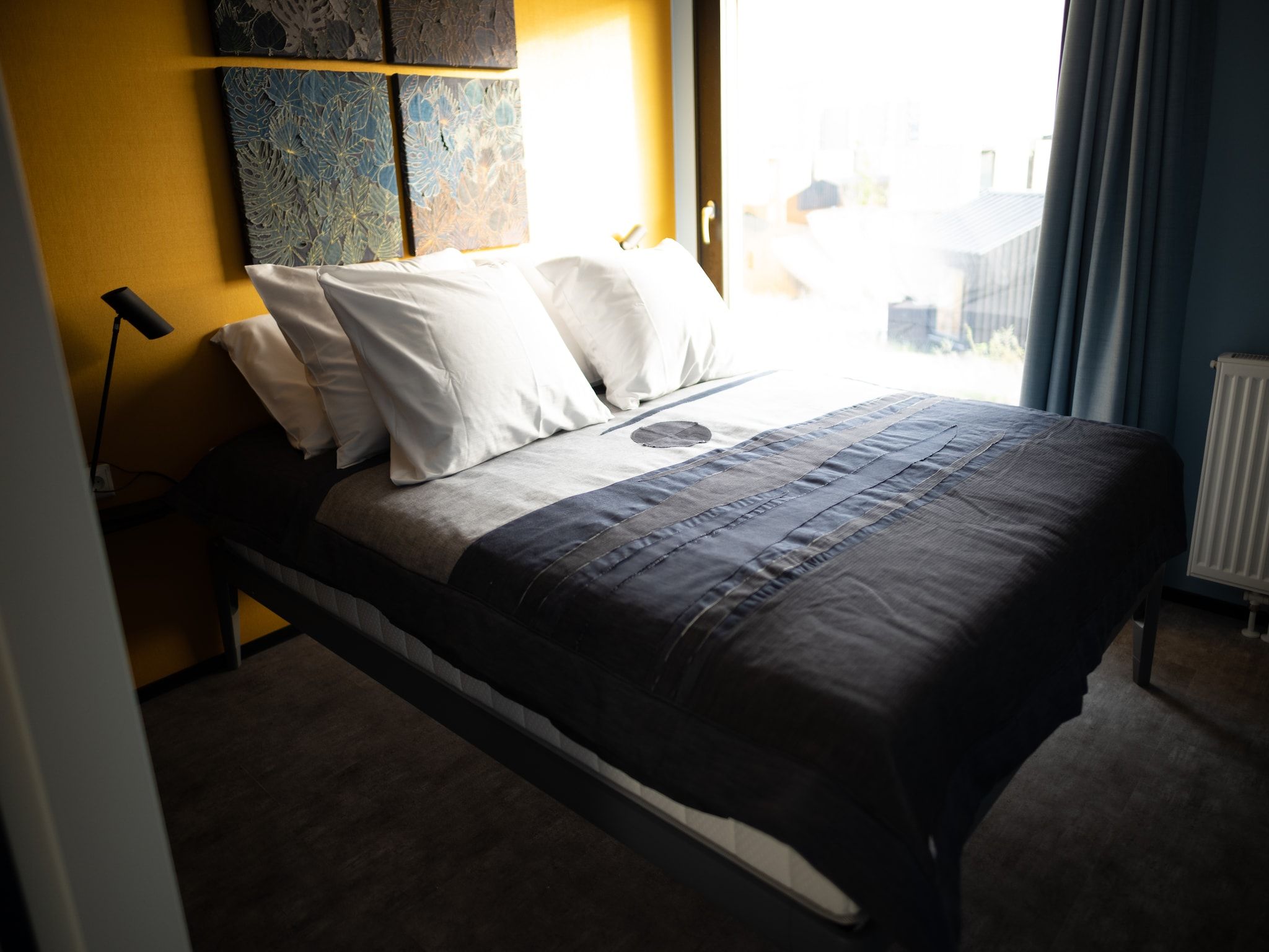 Een slaapkamer van Sea Lodges Zandvoort 6 in Zandvoort