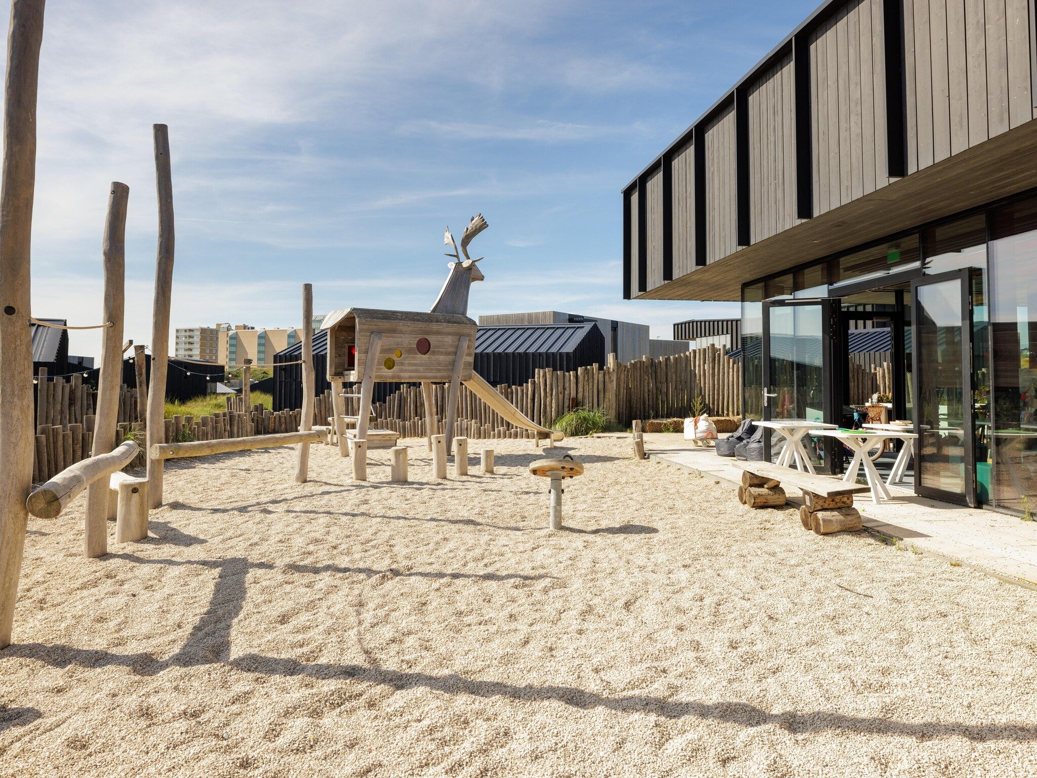 Parkfaciliteiten bij Sea Lodges Zandvoort 6 in Zandvoort