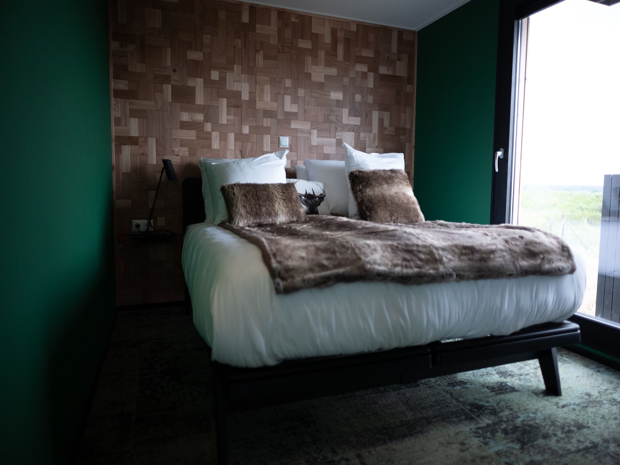 Een slaapkamer van Sea Lodges Zandvoort 5 in Zandvoort