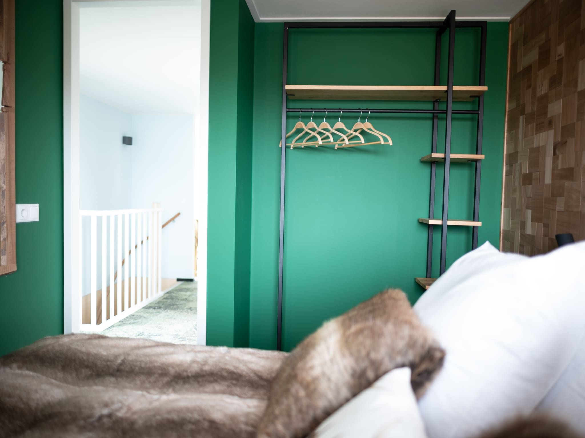 Een slaapkamer van Sea Lodges Zandvoort 5 in Zandvoort