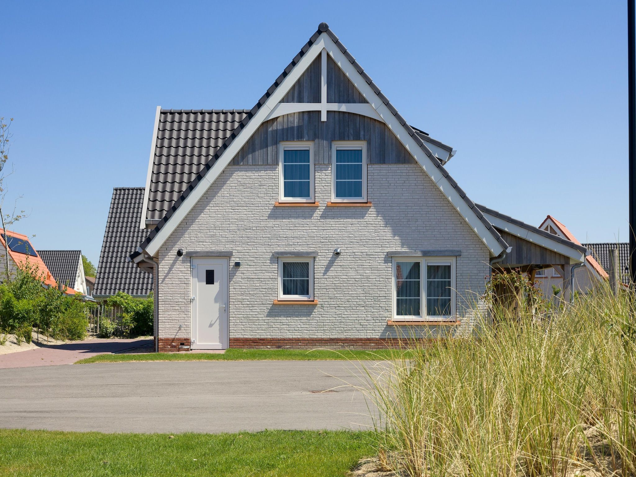 De buitenkant van Beach Resort Nieuwvliet-Bad 9 in Nieuwvliet-Bad