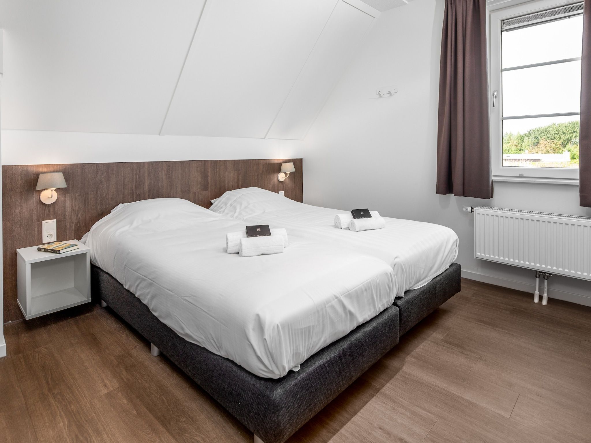 Een slaapkamer van Beach Resort Nieuwvliet-Bad 10 in Nieuwvliet-Bad