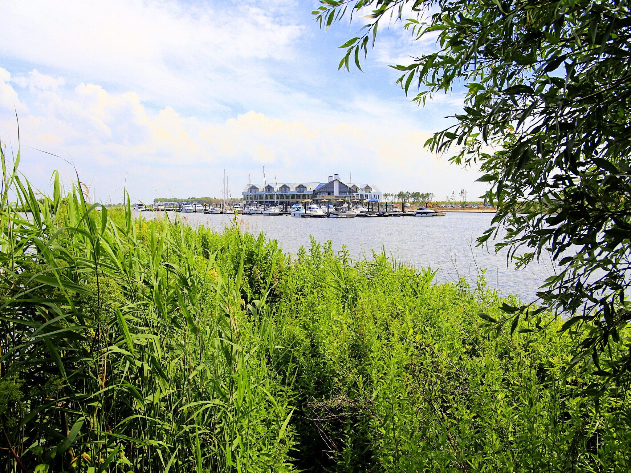 Parkfaciliteiten bij Resort Waterrijk Oesterdam 3 in Tholen