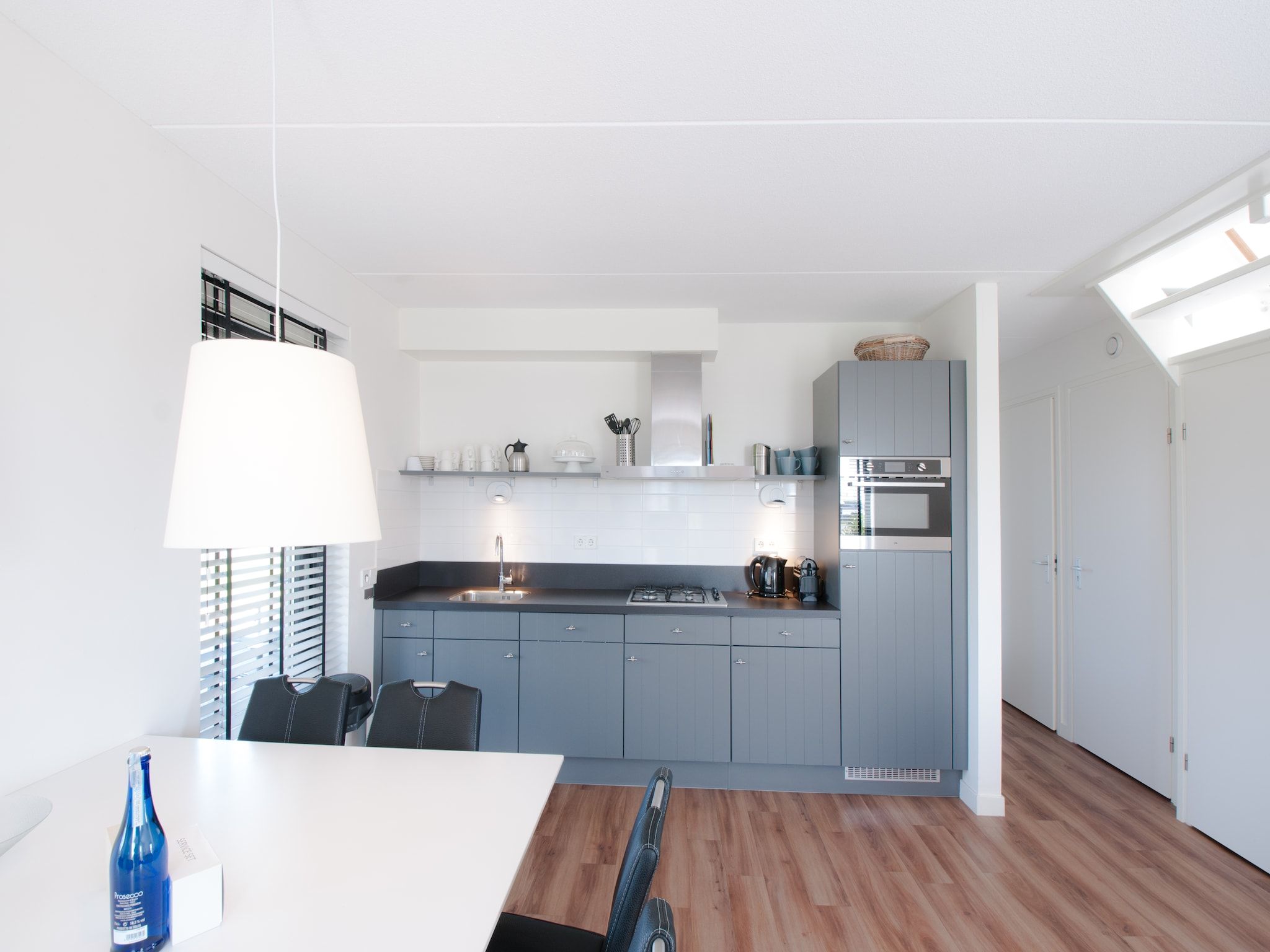 De keuken van Resort Waterrijk Oesterdam 6 in Tholen