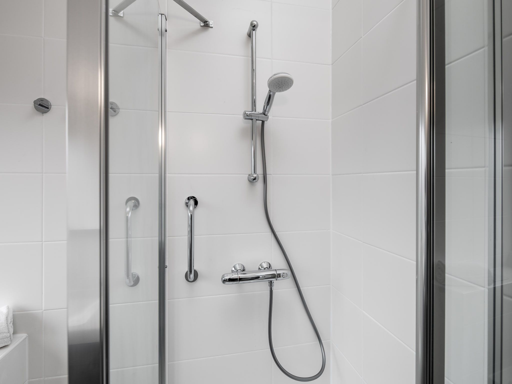 De badkamer van Vakantiepark Zeebad 10 in Breskens