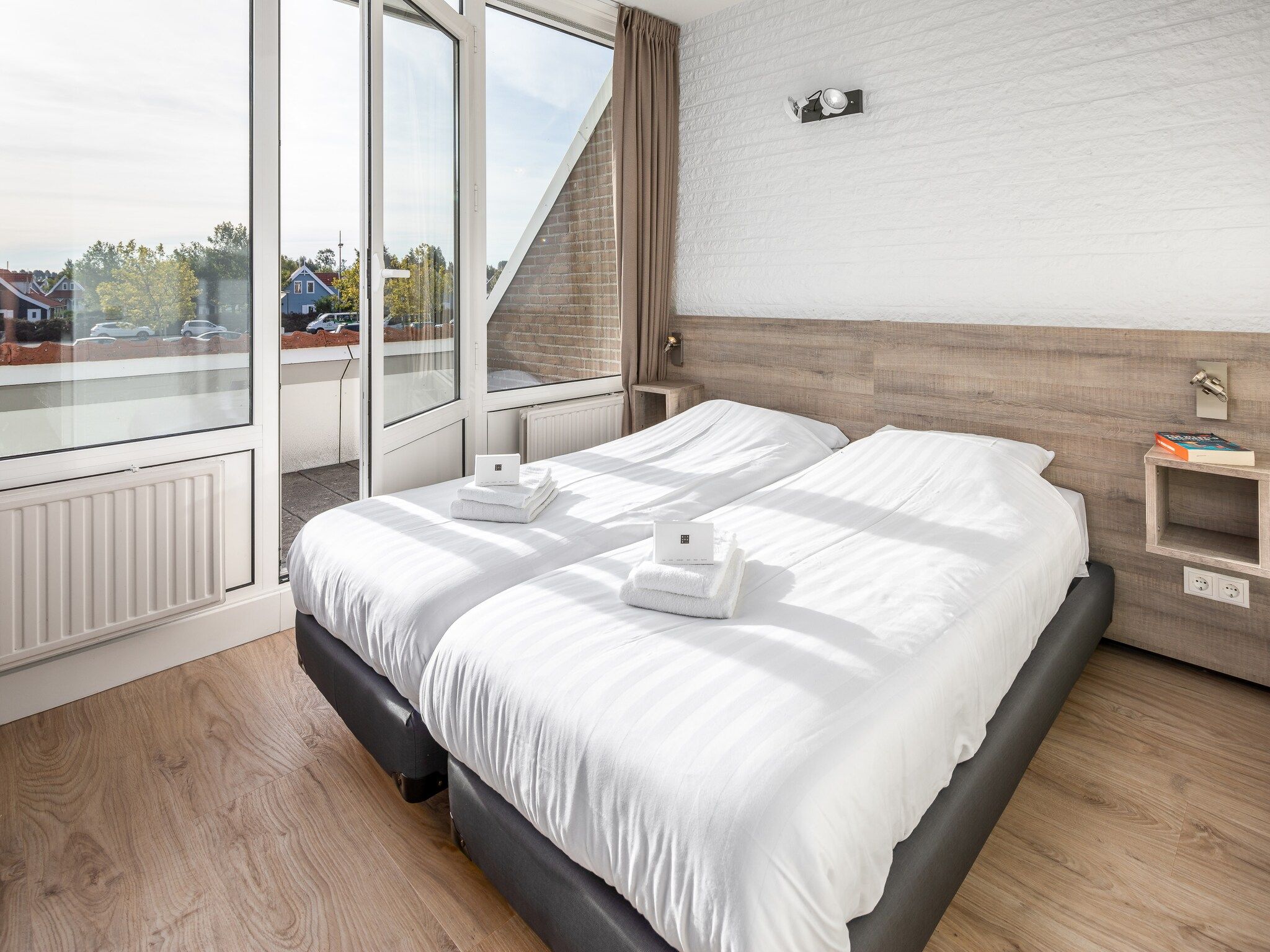 Een slaapkamer van Aquadelta 39 in Bruinisse