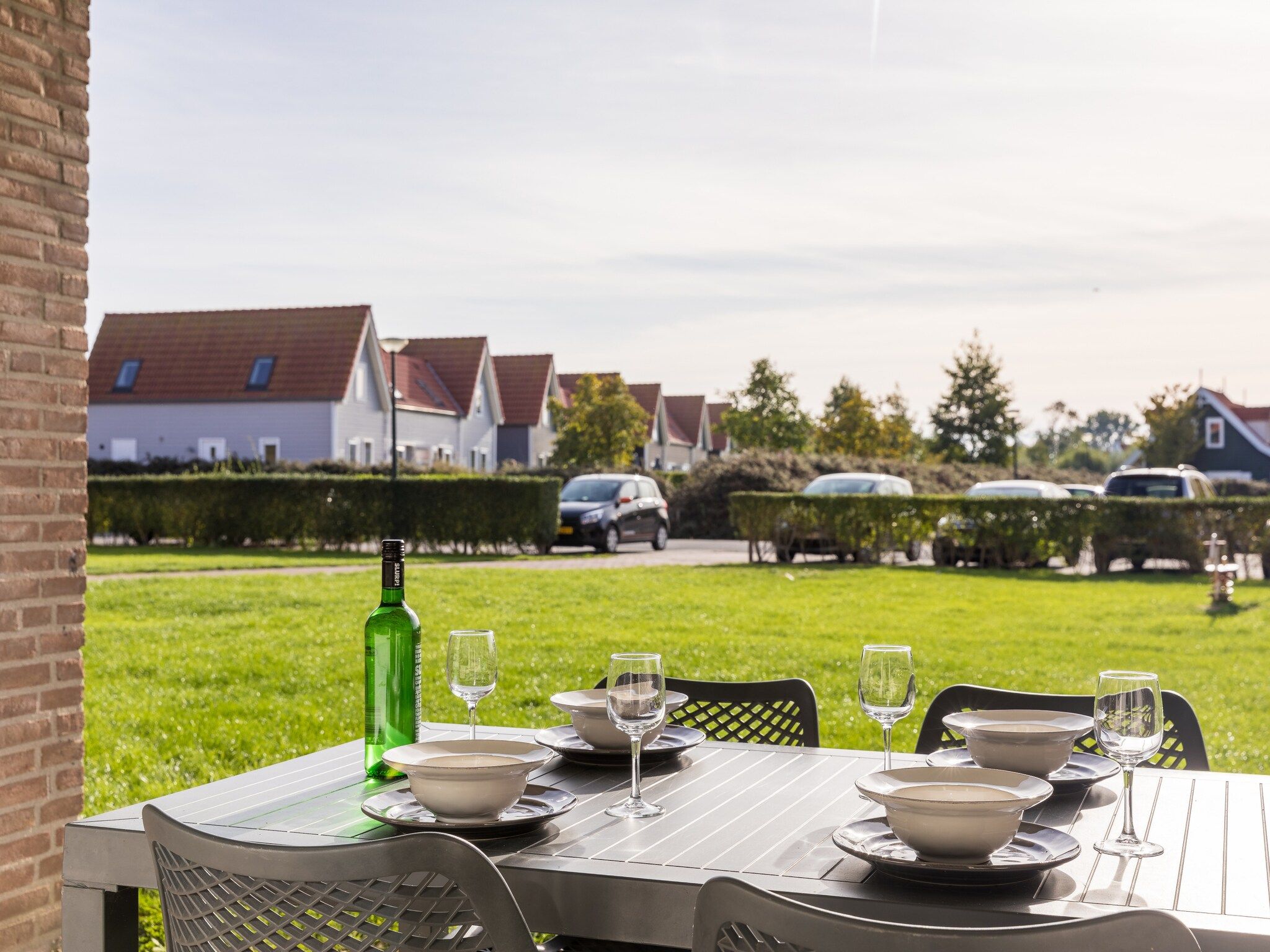 Het terras van Aquadelta 39 in Bruinisse