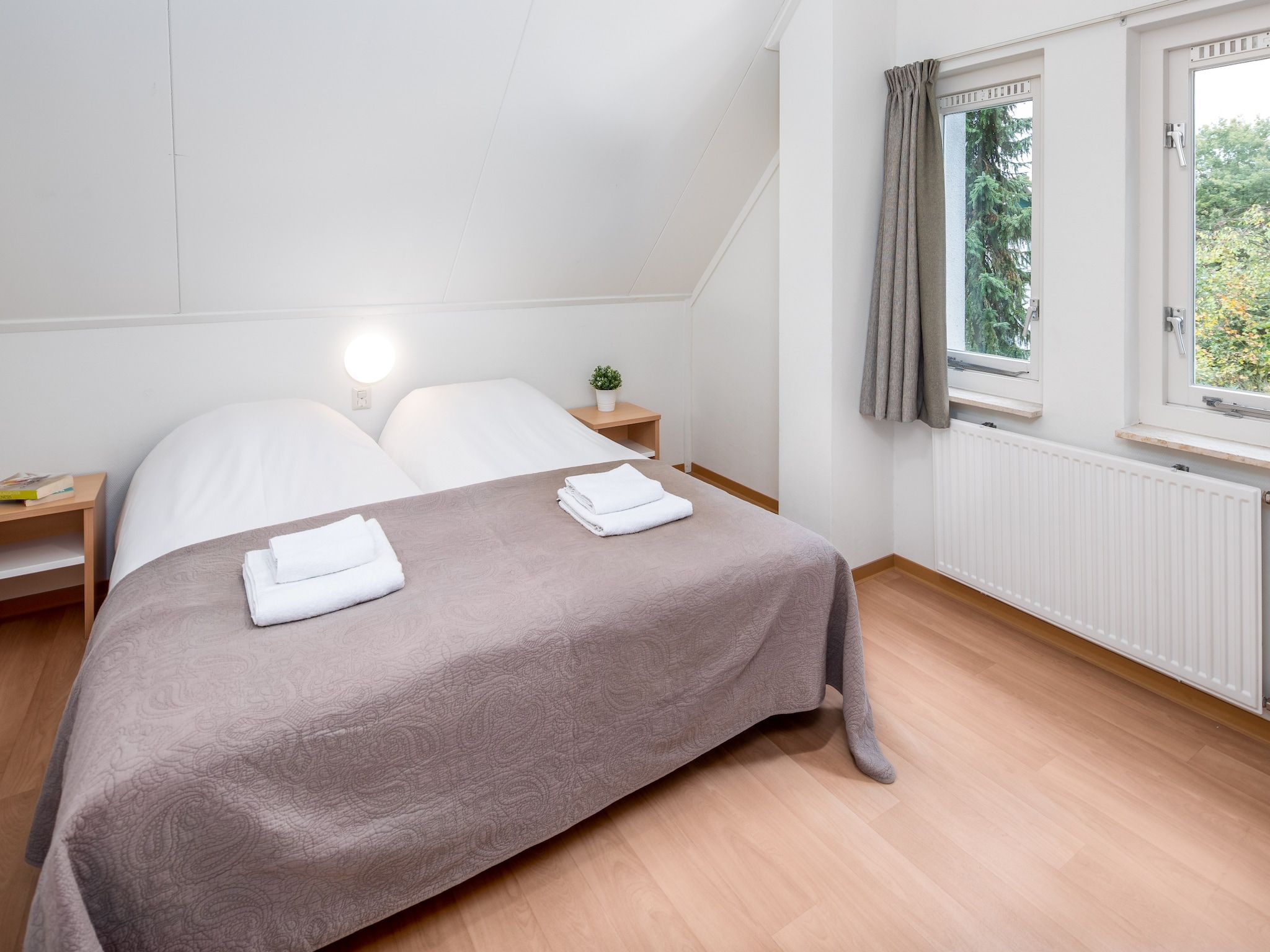 Een slaapkamer van Het Drentse Wold 4 in Hoogersmilde