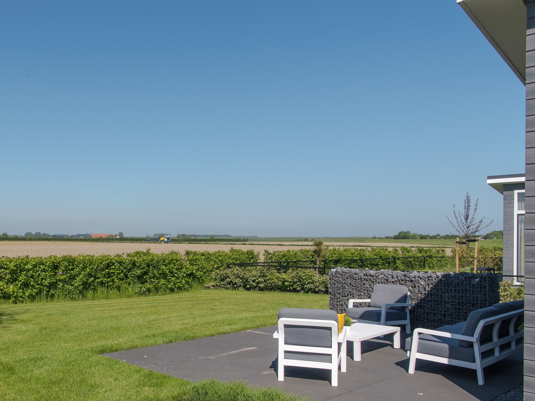 Het uitzicht vanaf Water Resort Oosterschelde 39 in Wemeldinge