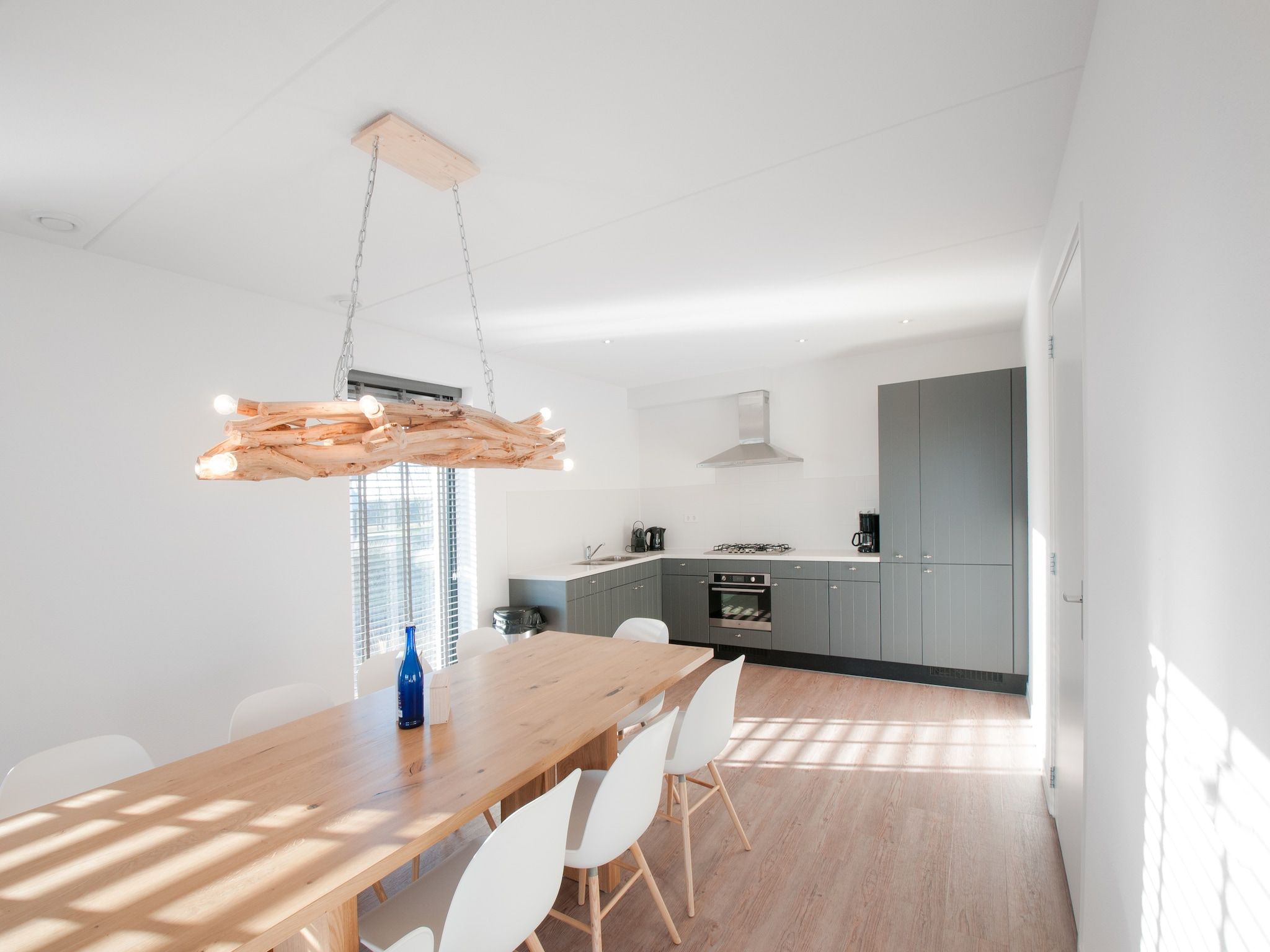 De keuken van Resort Waterrijk Oesterdam 14 in Tholen