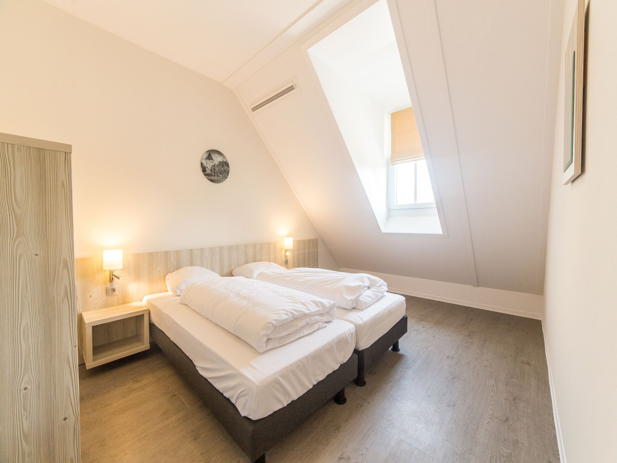 Een slaapkamer van Resort Maastricht 24 in Maastricht