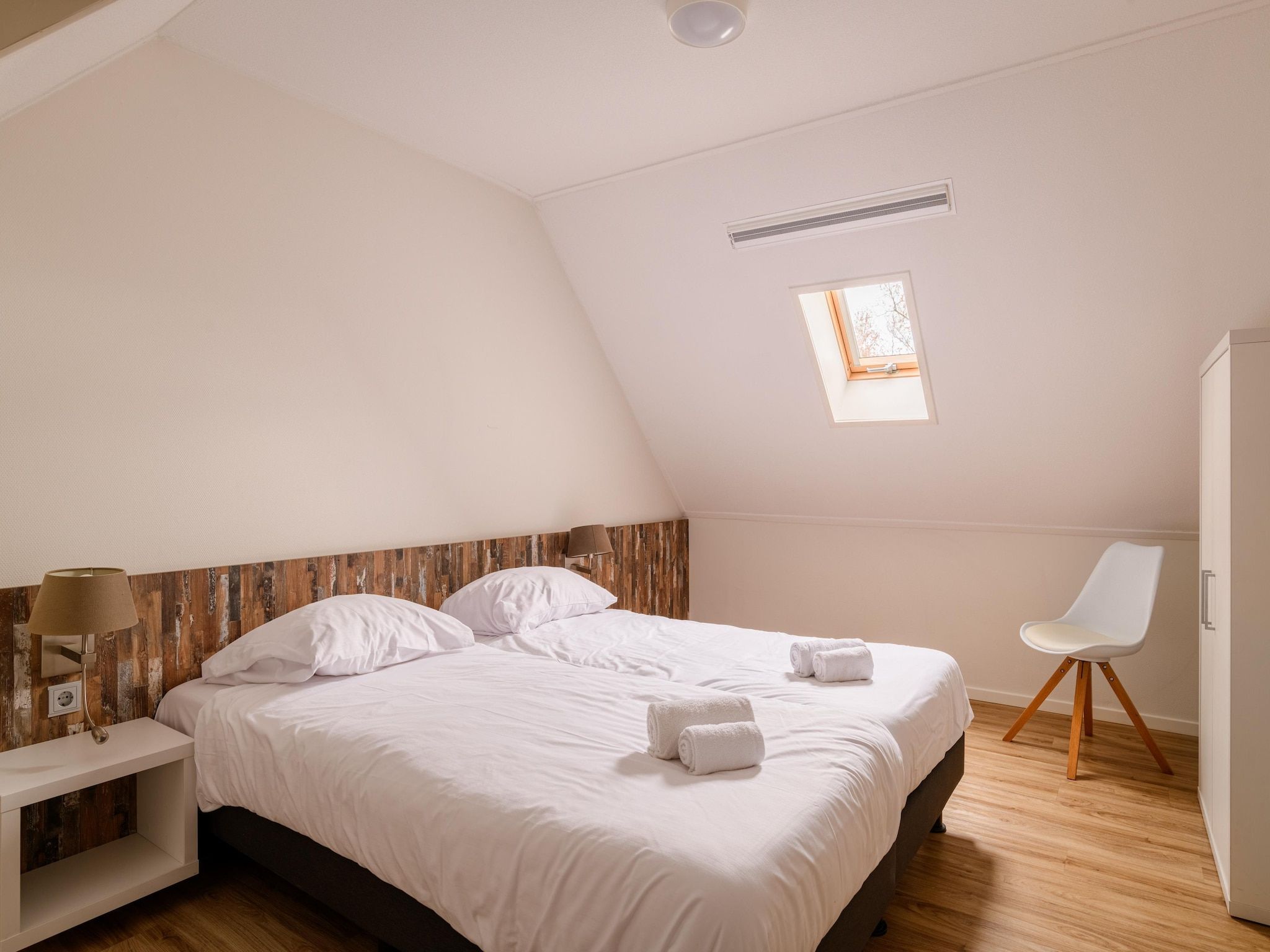 Een slaapkamer van Resort Maastricht 14 in Maastricht