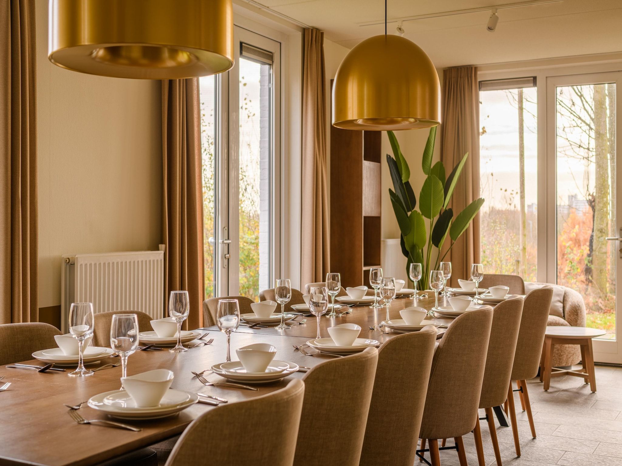 De eetkamer van Resort Maastricht 14 in Maastricht