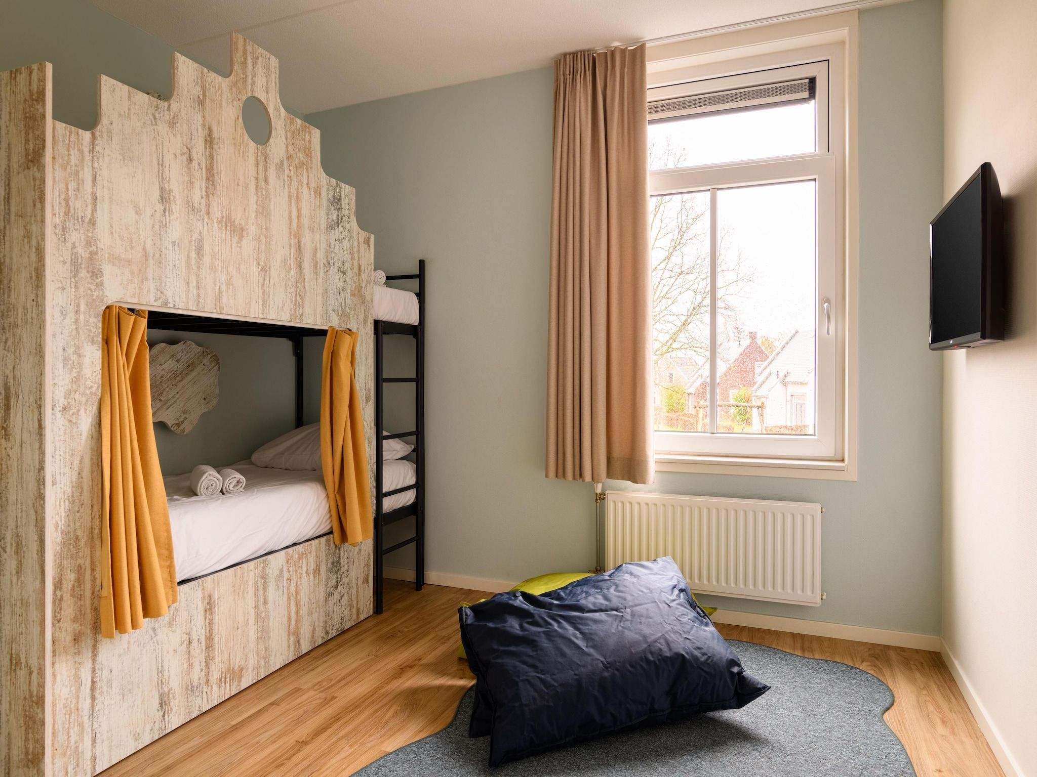 Een slaapkamer van Resort Maastricht 18 in Maastricht