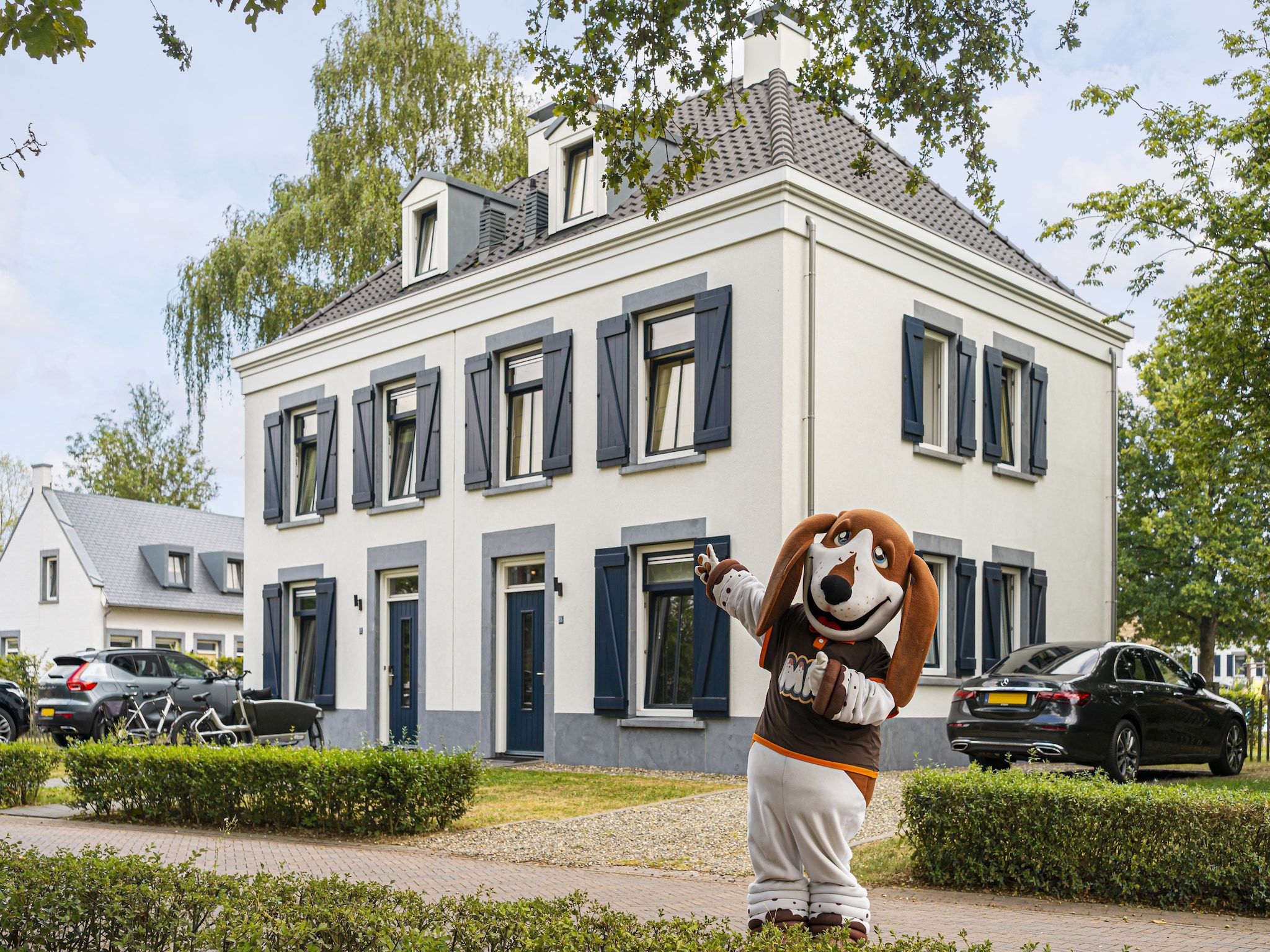 De buitenkant van Resort Maastricht 18 in Maastricht