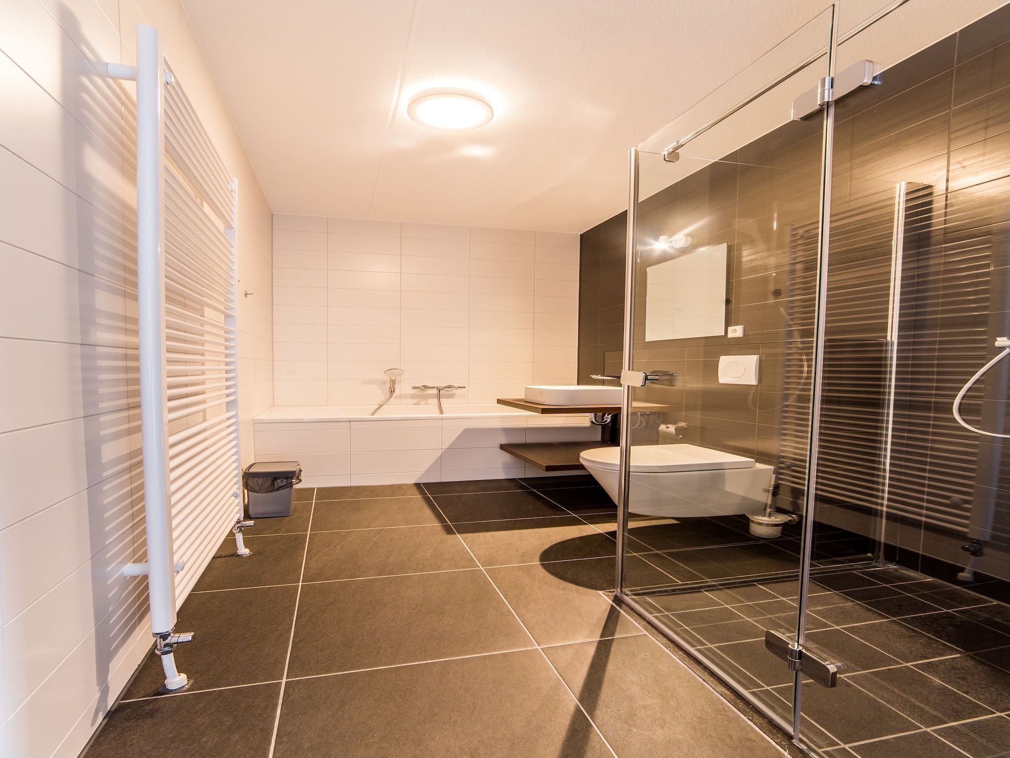 De badkamer van Resort Maastricht 22 in Maastricht