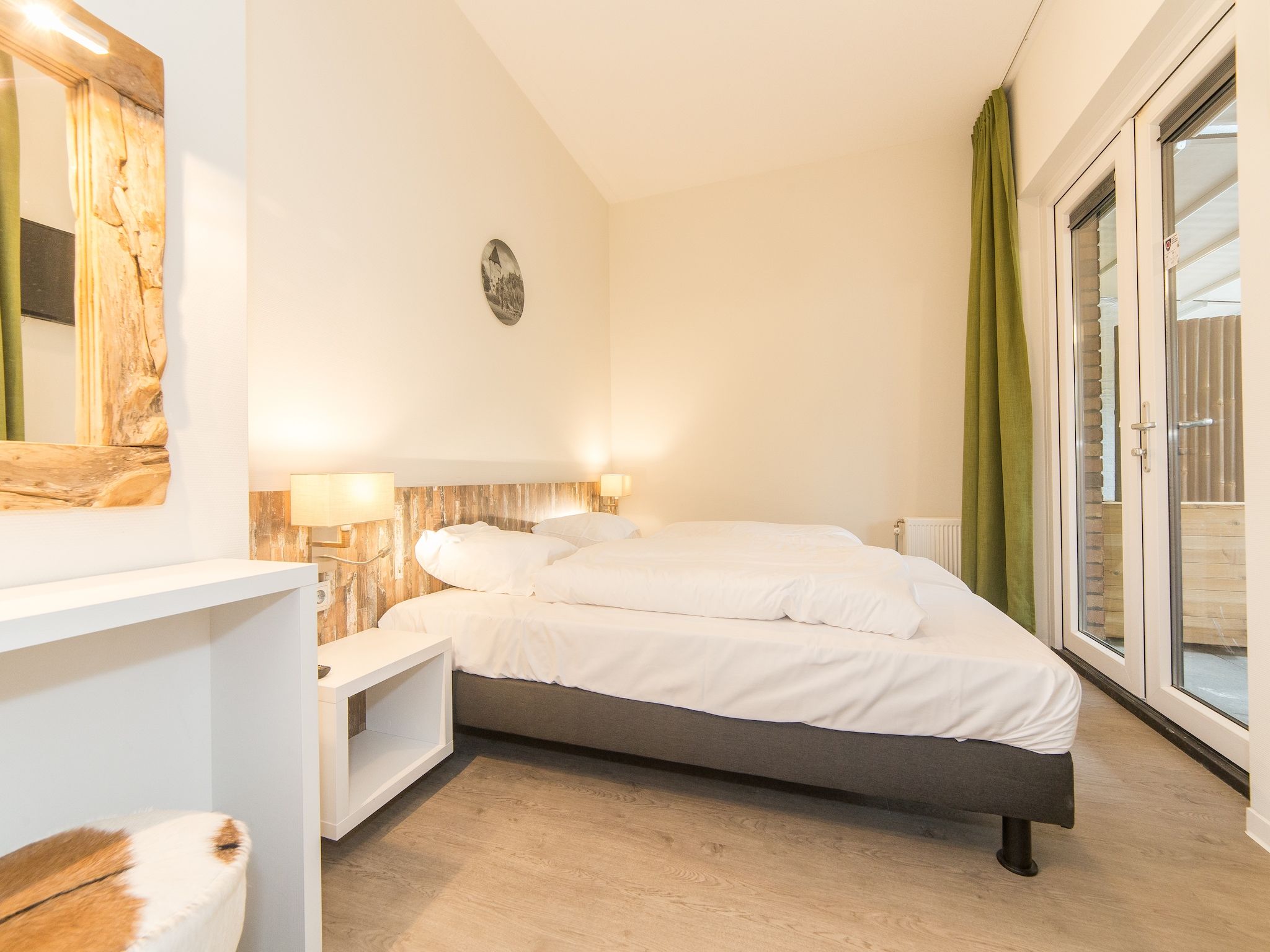 Een slaapkamer van Resort Maastricht 23 in Maastricht