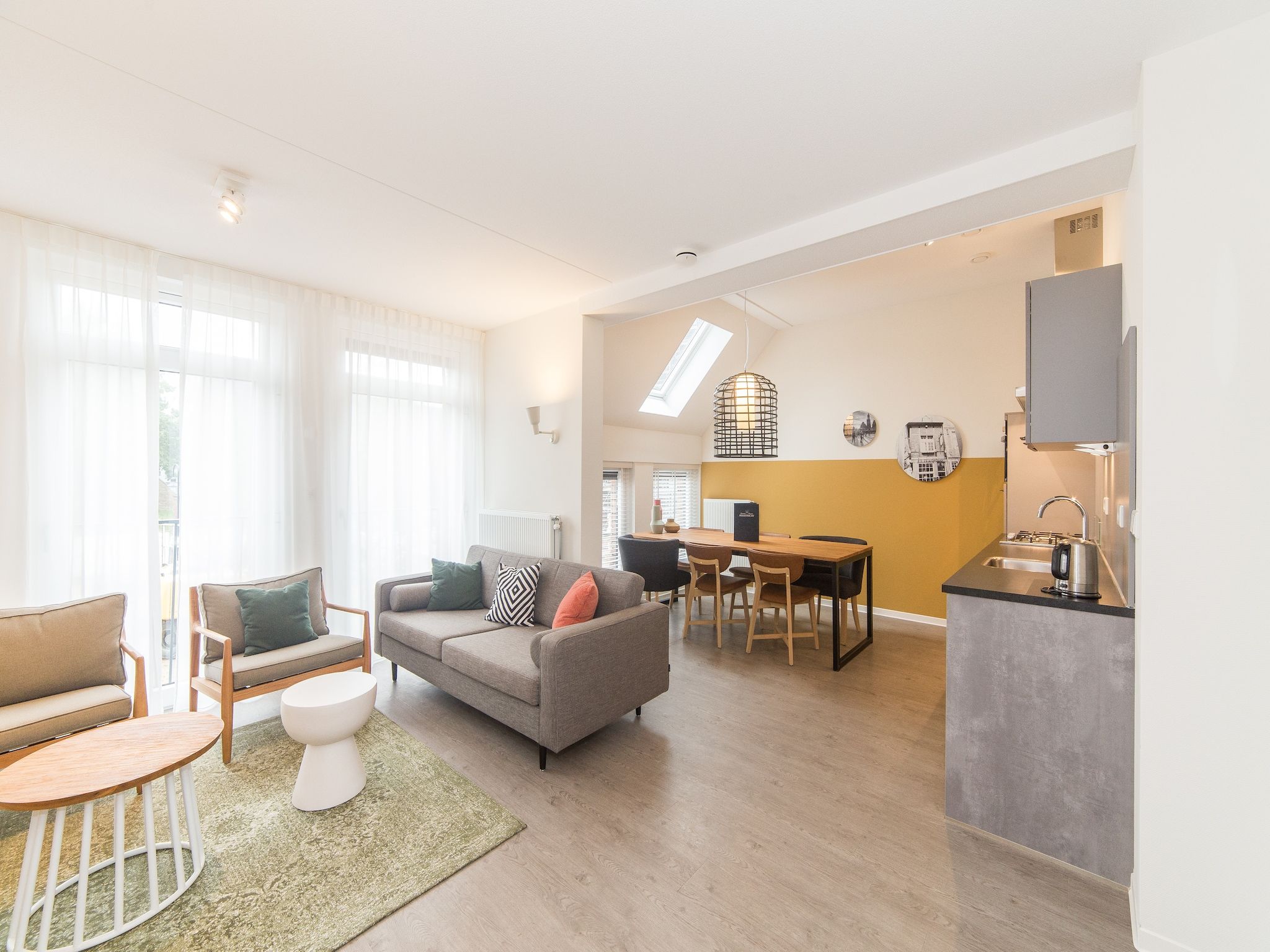 De woonkamer van Resort Maastricht 23 in Maastricht