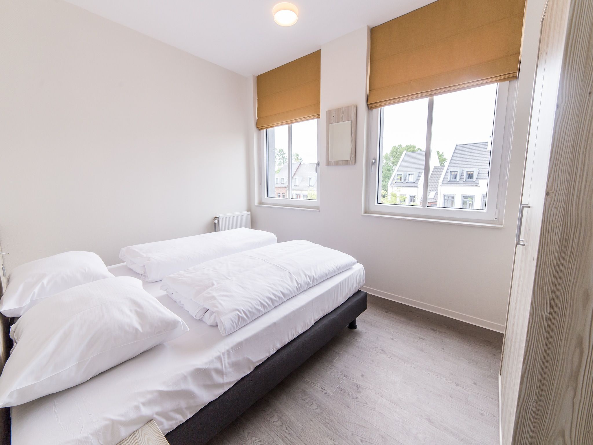 Een slaapkamer van Resort Maastricht 12 in Maastricht