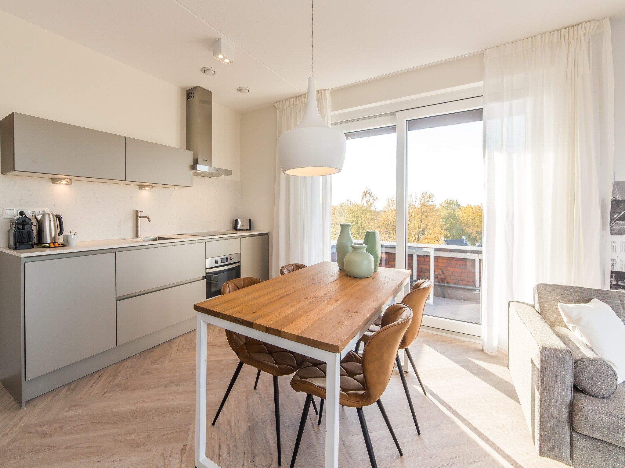 De keuken van Resort Maastricht - Prins van Oranje 3 in Maastricht