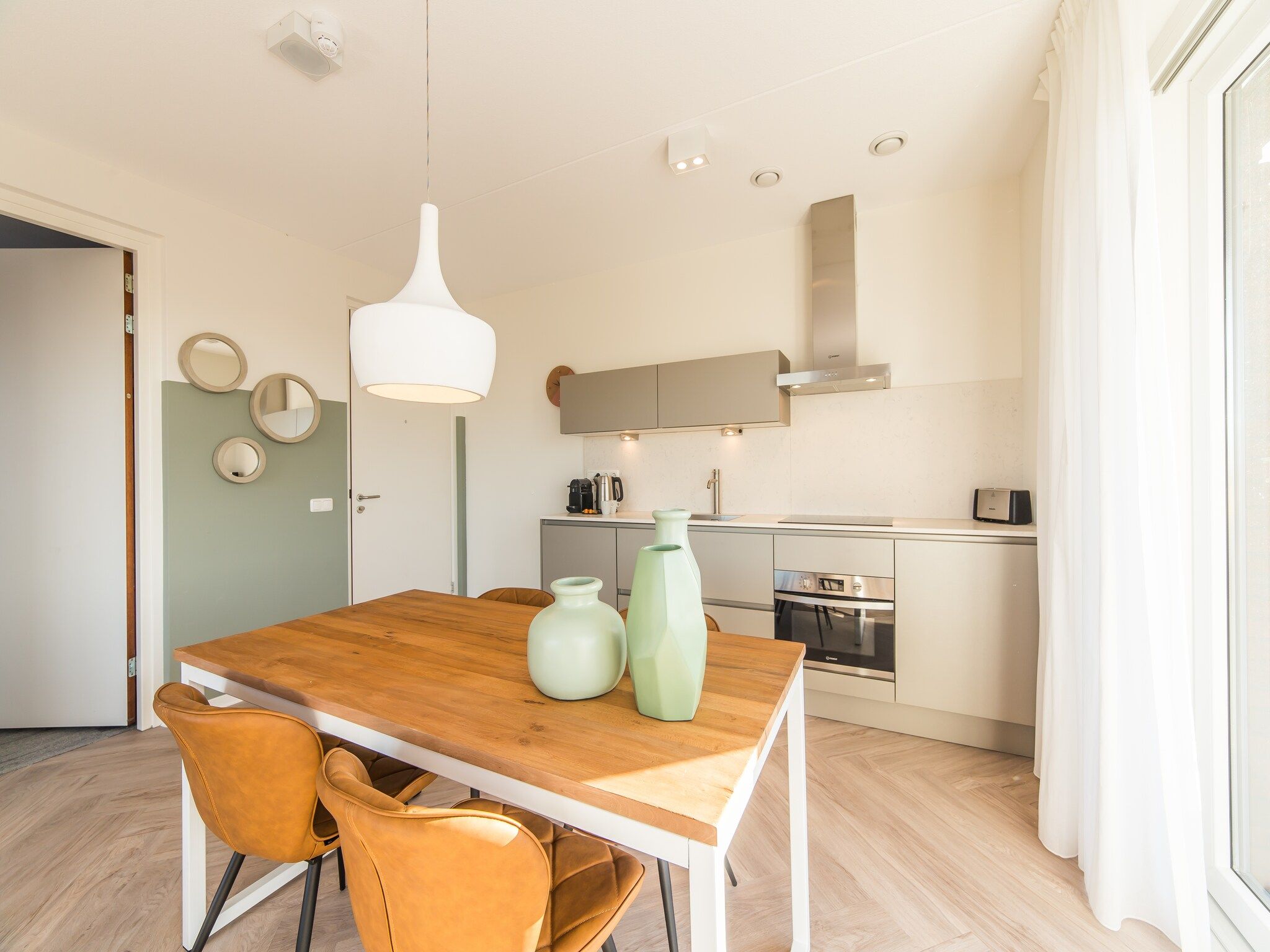 De eetkamer van Resort Maastricht - Prins van Oranje 1 in Maastricht