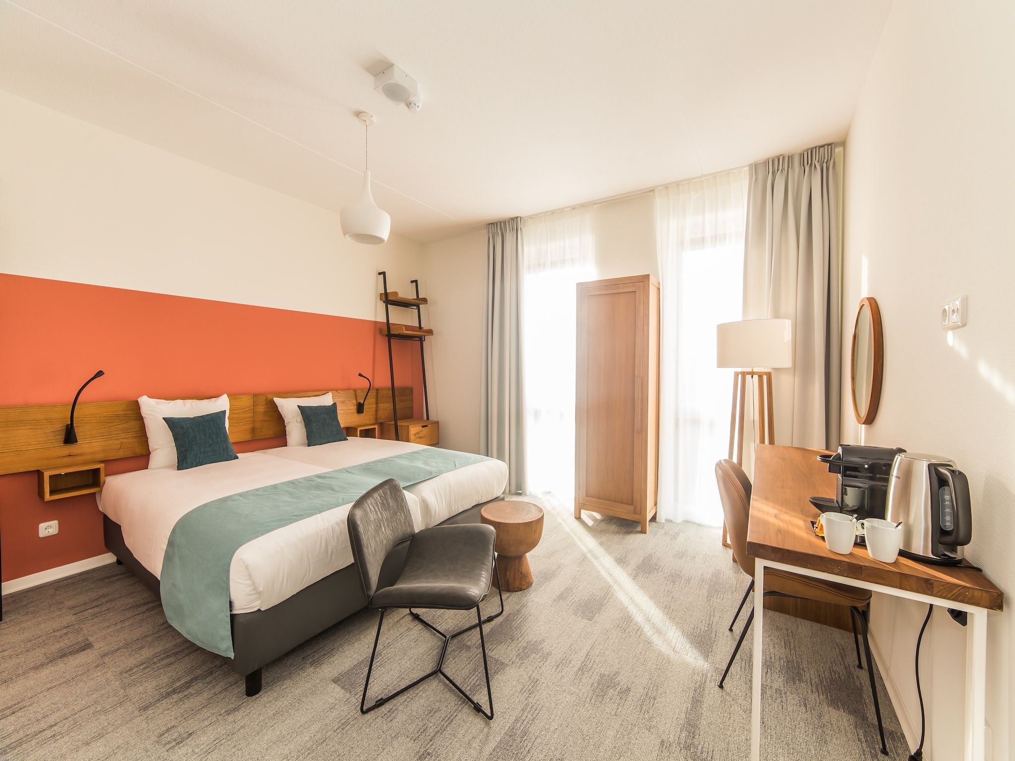 Een slaapkamer van Resort Maastricht - Prins van Oranje 3 in Maastricht