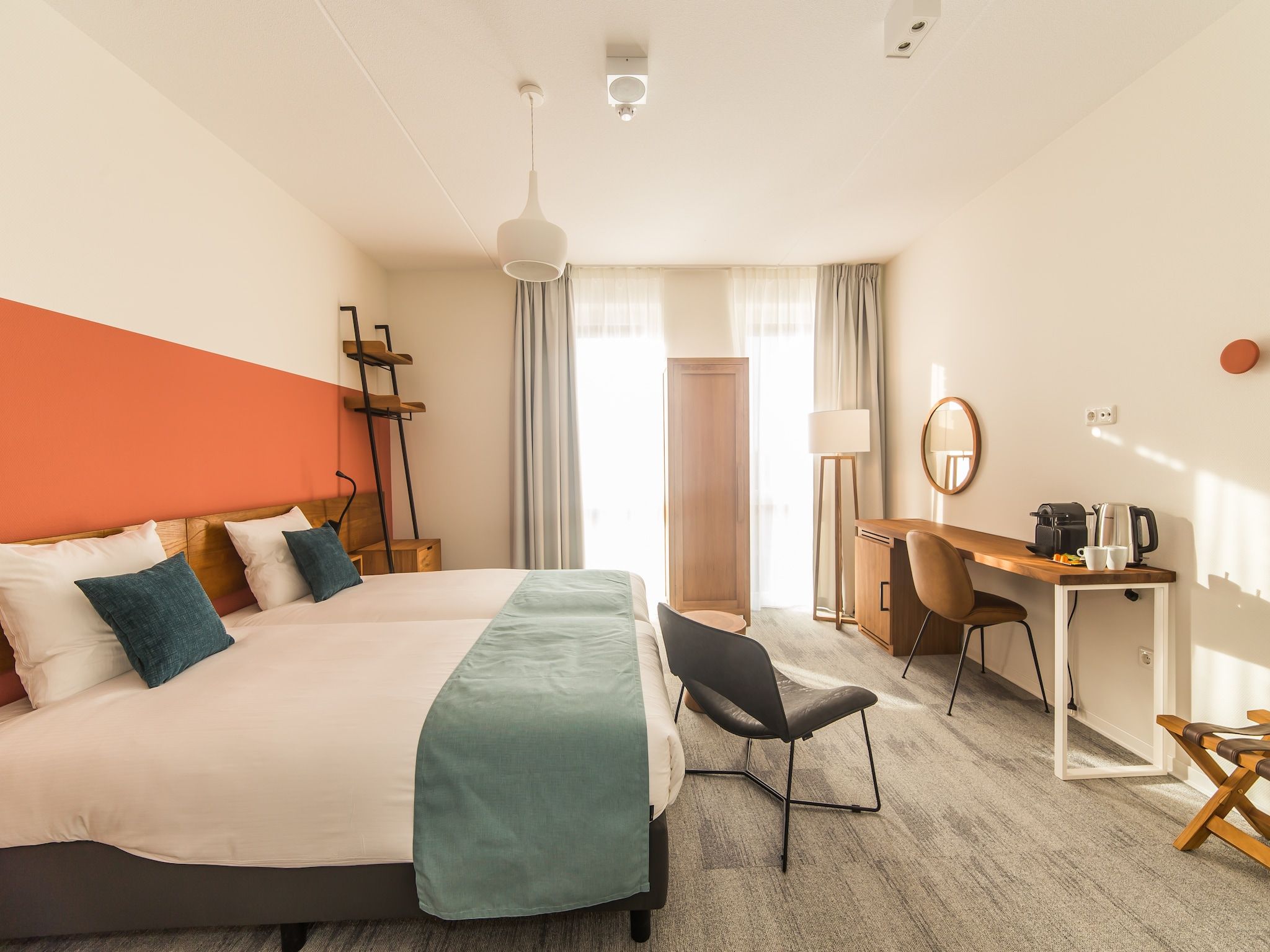 Een slaapkamer van Resort Maastricht - Prins van Oranje 3 in Maastricht