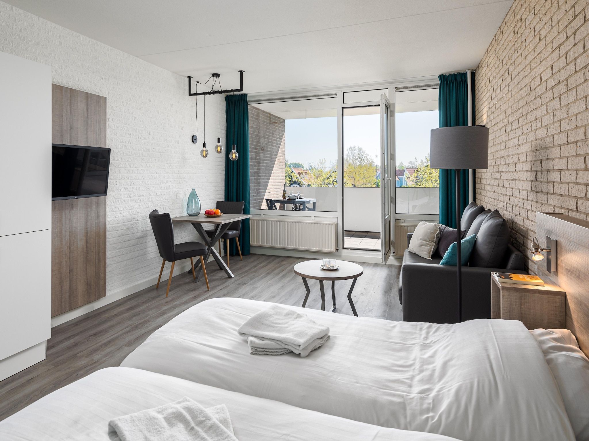 Een slaapkamer van Aquadelta 41 in Bruinisse