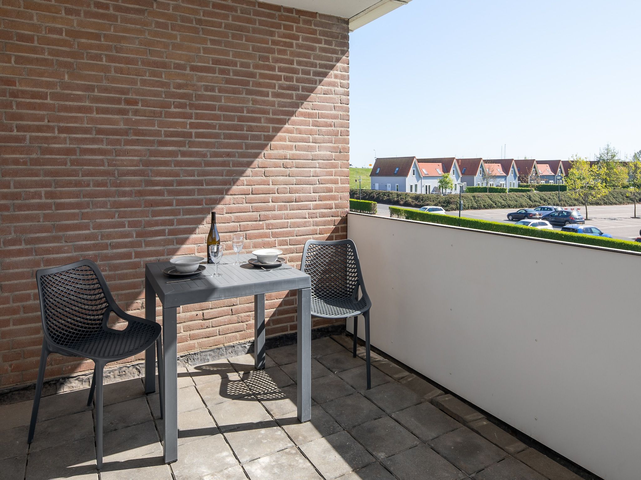 Het terras van Aquadelta 41 in Bruinisse
