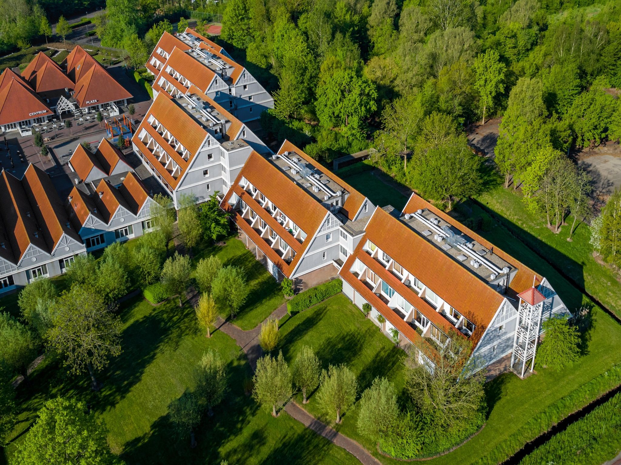 De buitenkant van Aquadelta 41 in Bruinisse