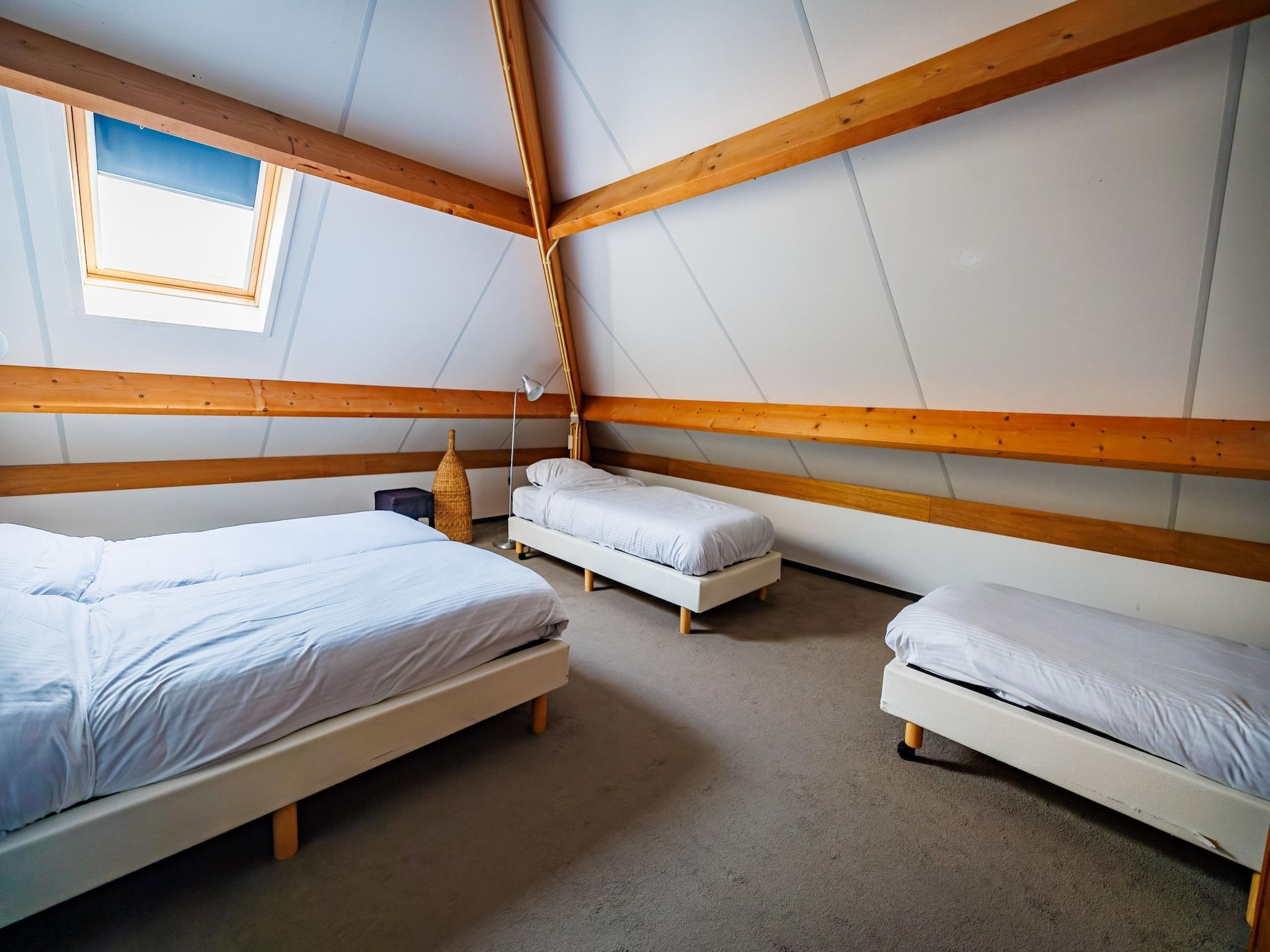 Een slaapkamer van Vakantiepark Eiland van Maurik 5 in Maurik