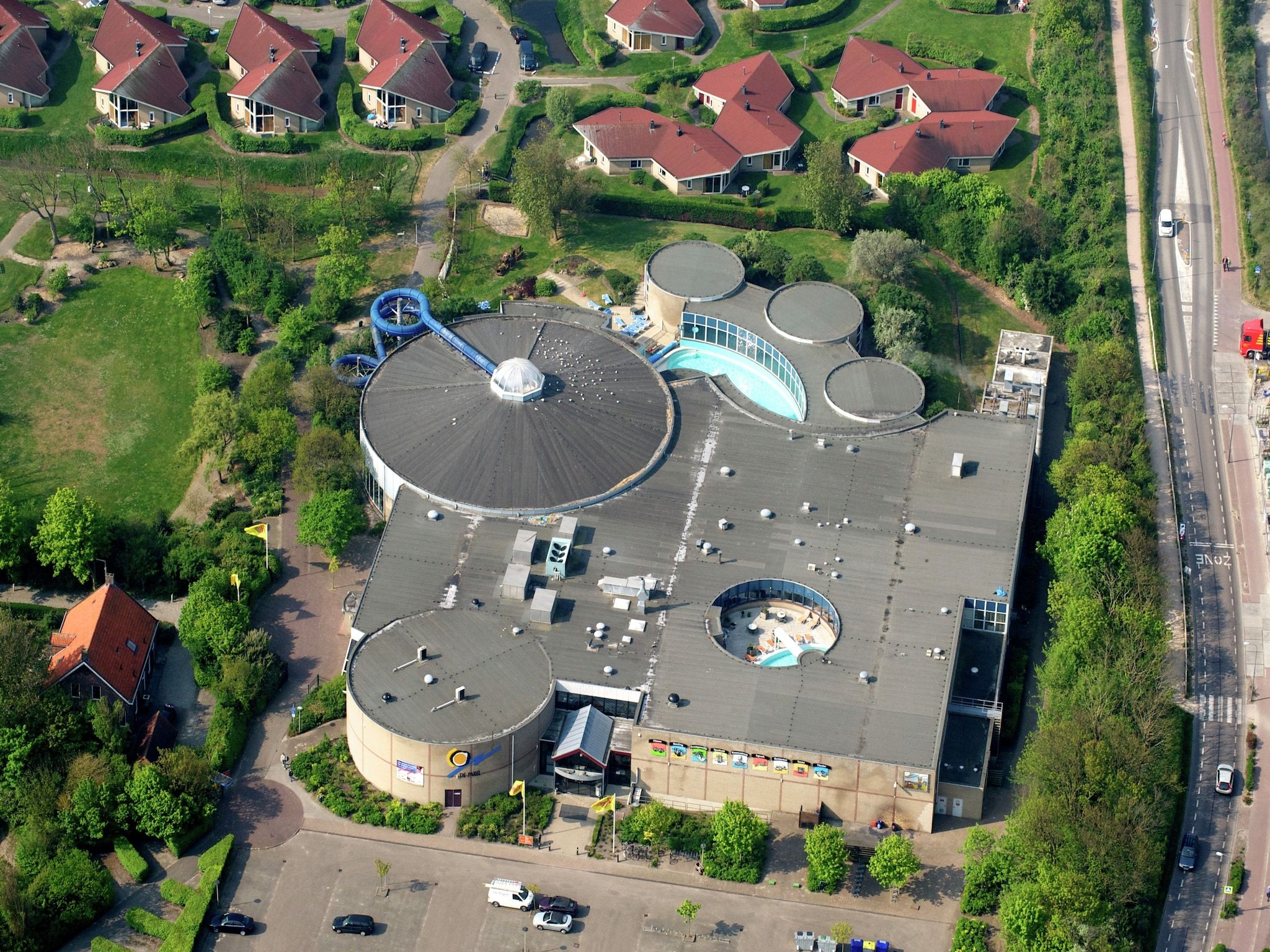 Parkfaciliteiten bij Vakantiepark Hof Domburg 20 in Domburg