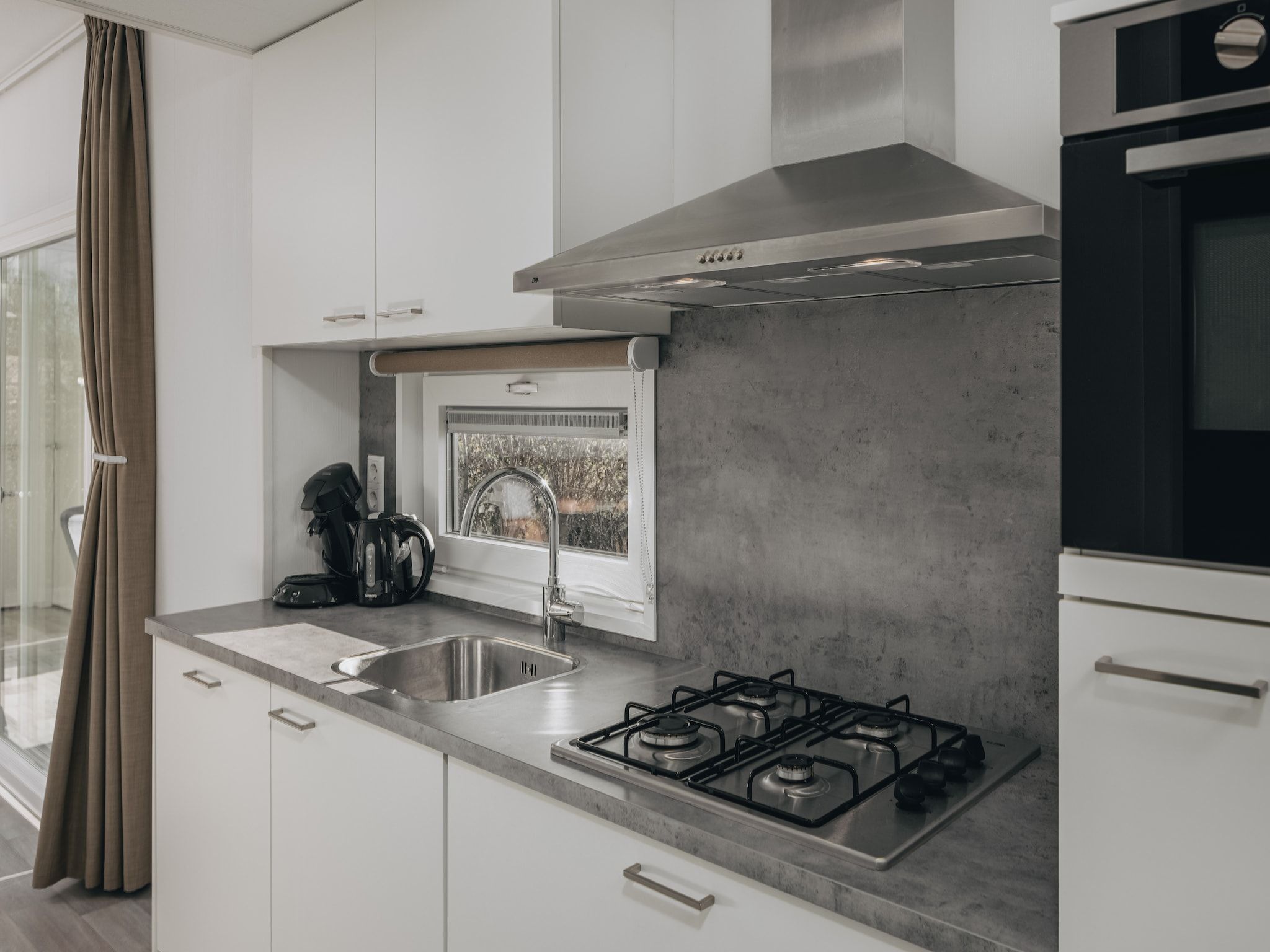 De keuken van Vakantiepark Hof Domburg 20 in Domburg