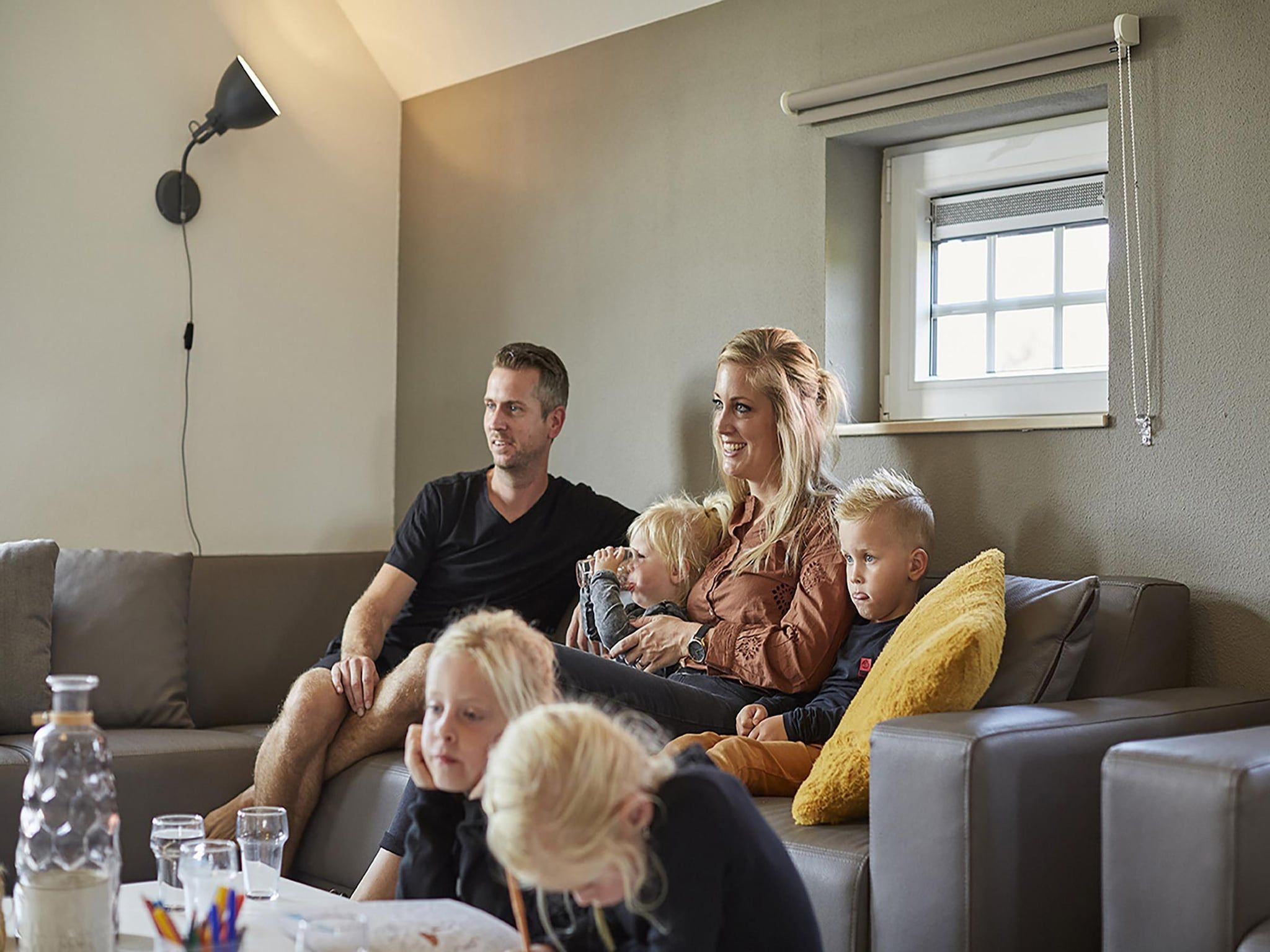 De woonkamer van Buitenhof De Leistert 30 in Roggel