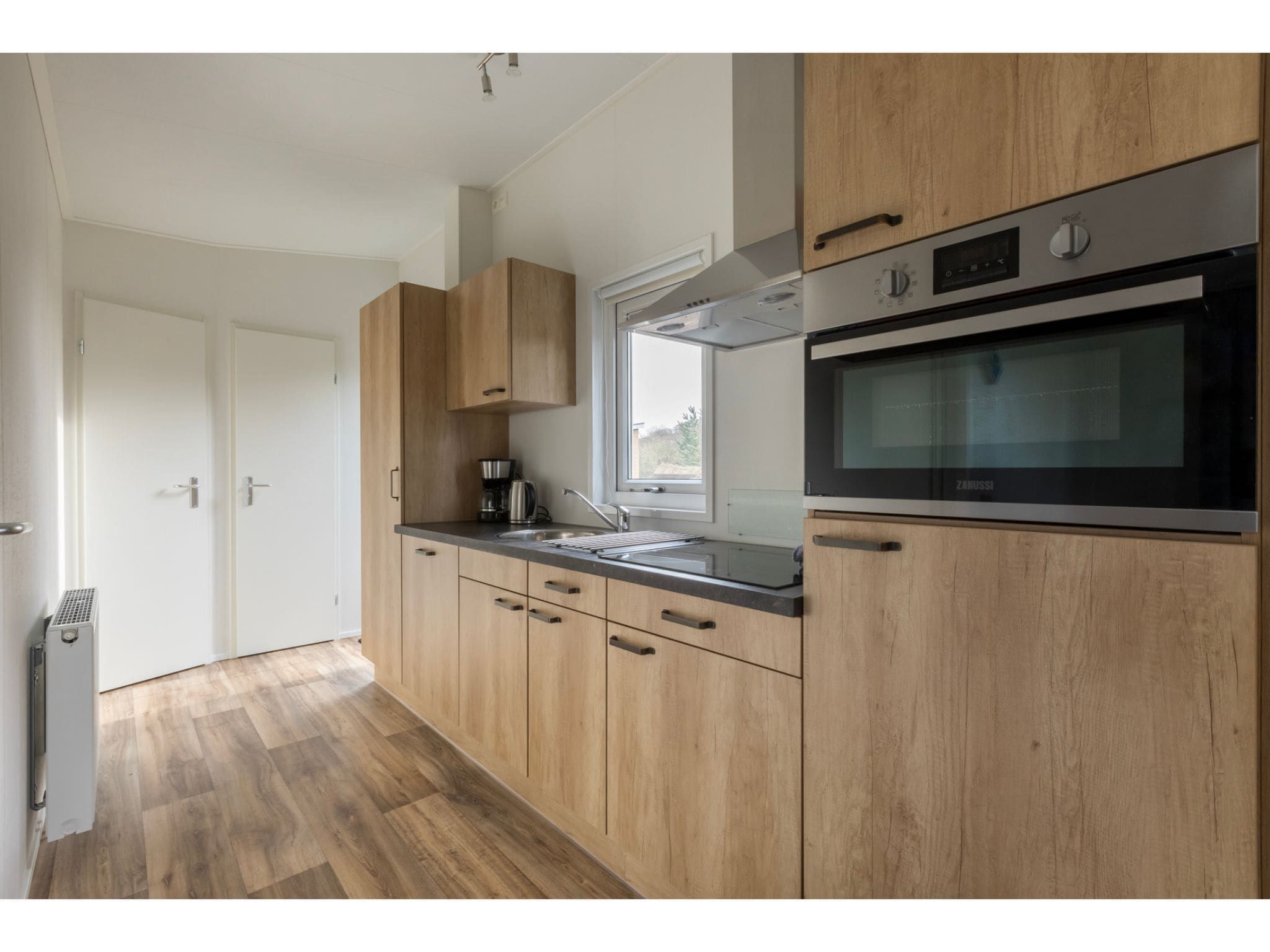 De keuken van Fort den Haak - Chalet 1 t/m 10 huisdiervrij in Vrouwenpolder