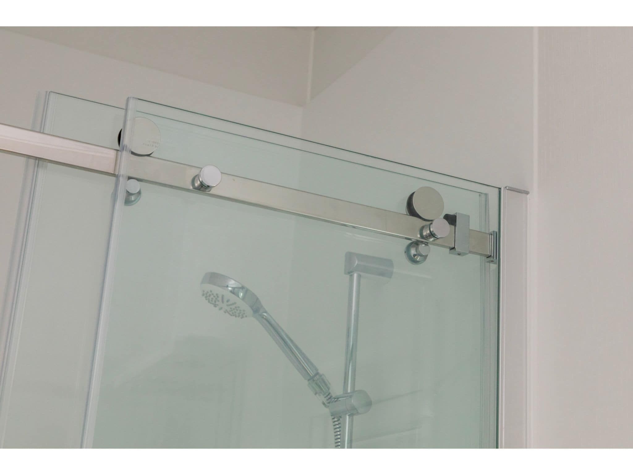 De badkamer van Fort den Haak - Chalet 1 t/m 10 huisdiervrij in Vrouwenpolder