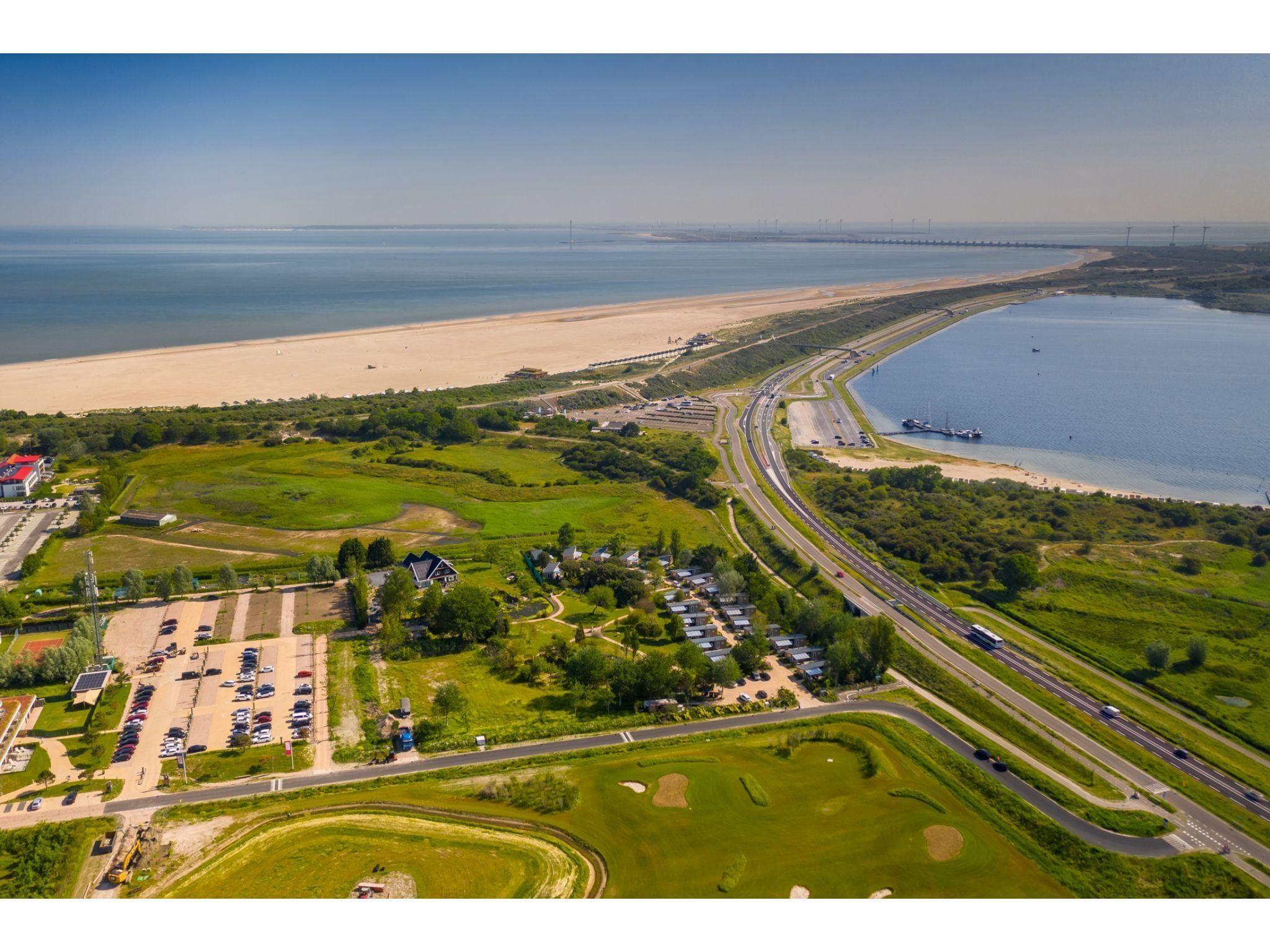 De omgeving van Fort den Haak - Chalet 1 t/m 10 huisdiervrij in Vrouwenpolder