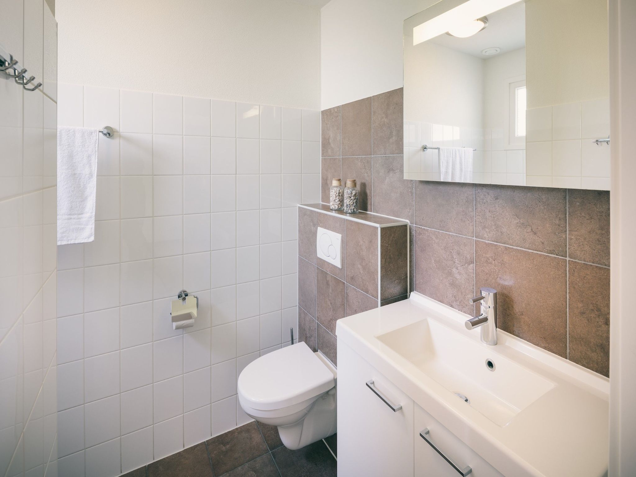 De badkamer van Duinresort Dunimar 1 in Noordwijkerhout