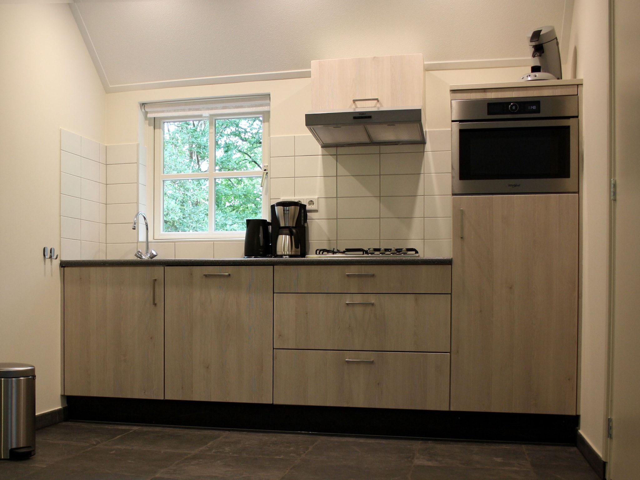 De keuken van Vakantiepark Herperduin 16 in Herpen