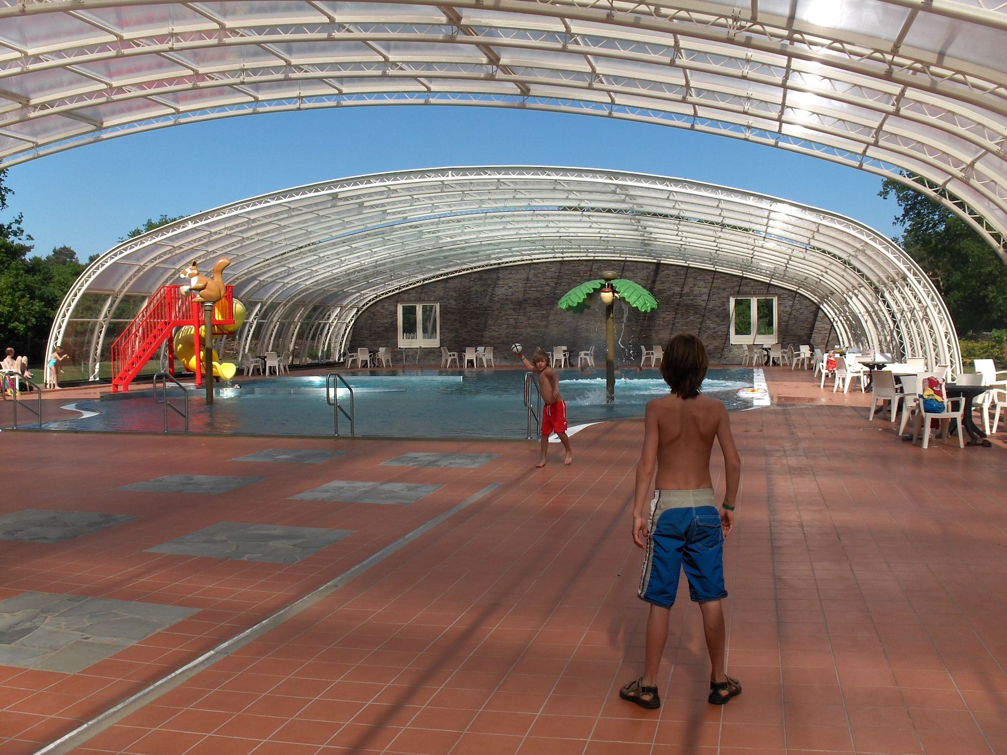 Parkfaciliteiten bij Vakantiepark Herperduin 16 in Herpen