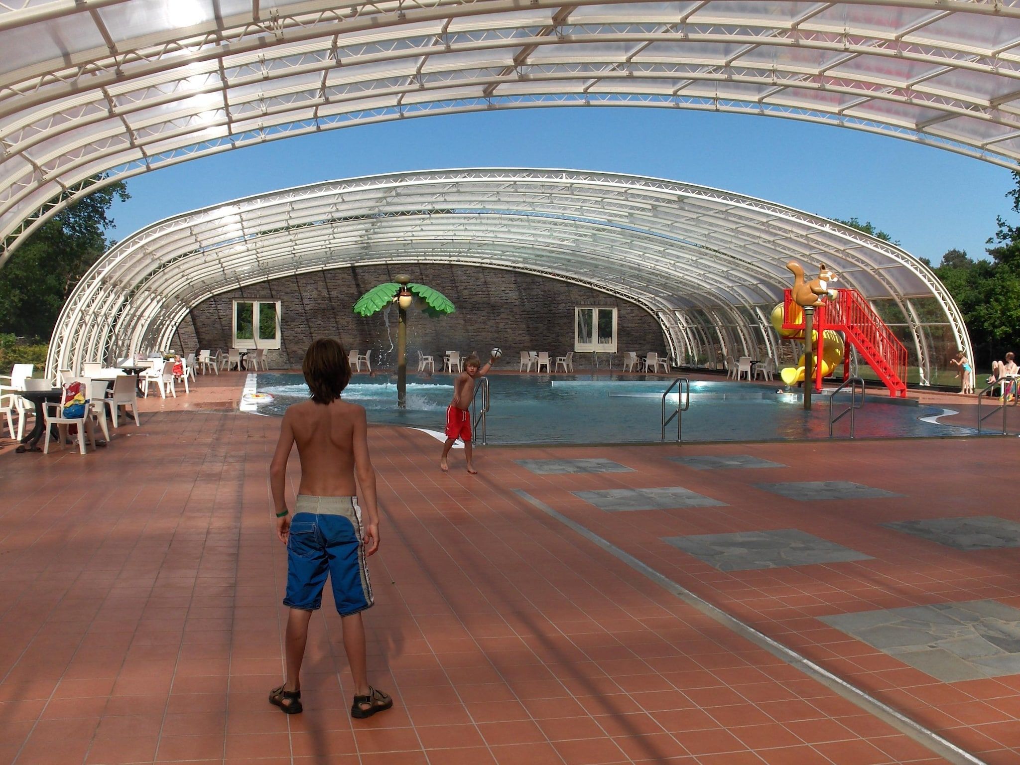 Parkfaciliteiten bij Vakantiepark Herperduin 16 in Herpen