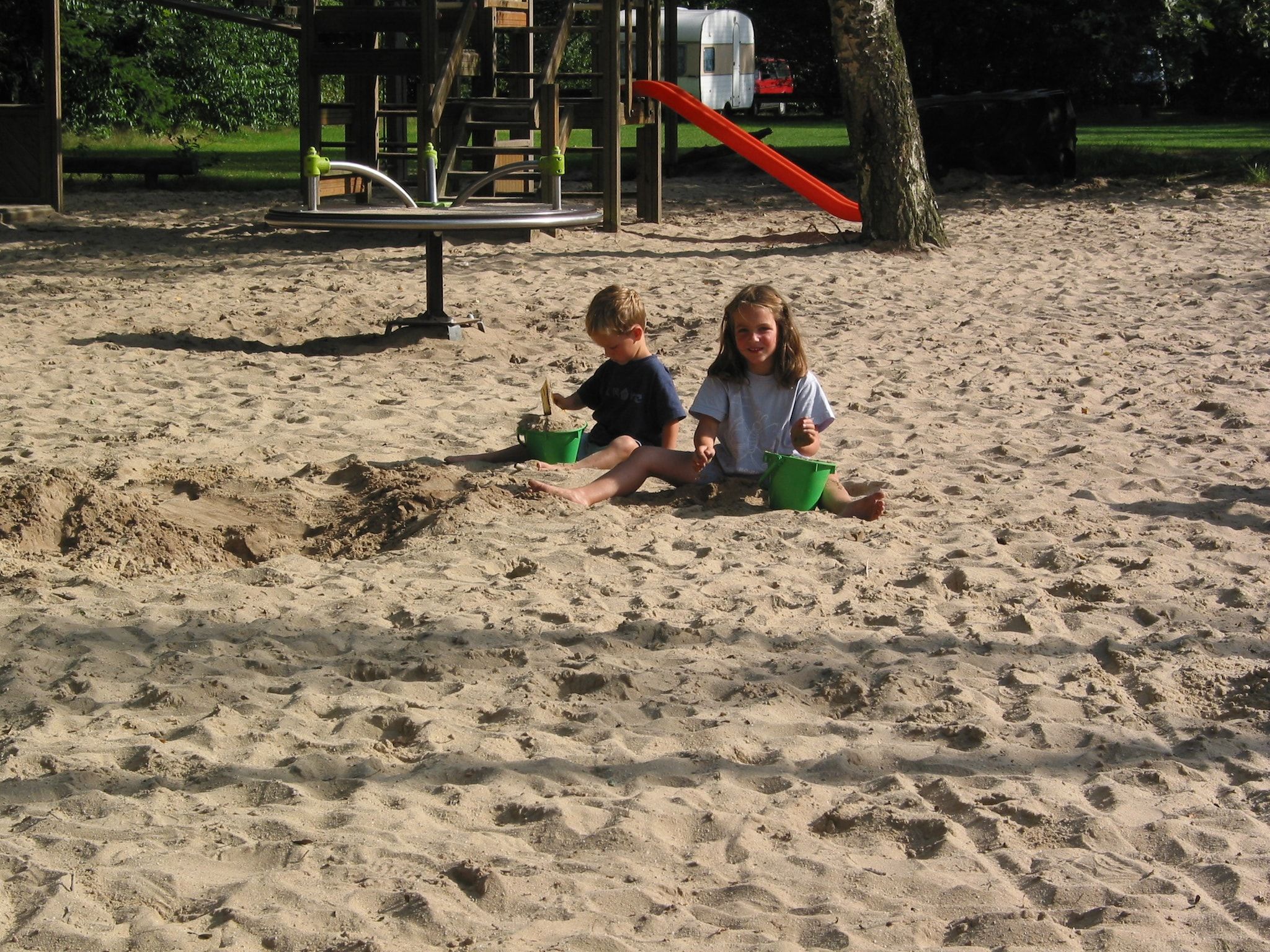 Parkfaciliteiten bij Vakantiepark Herperduin 19 in Herpen