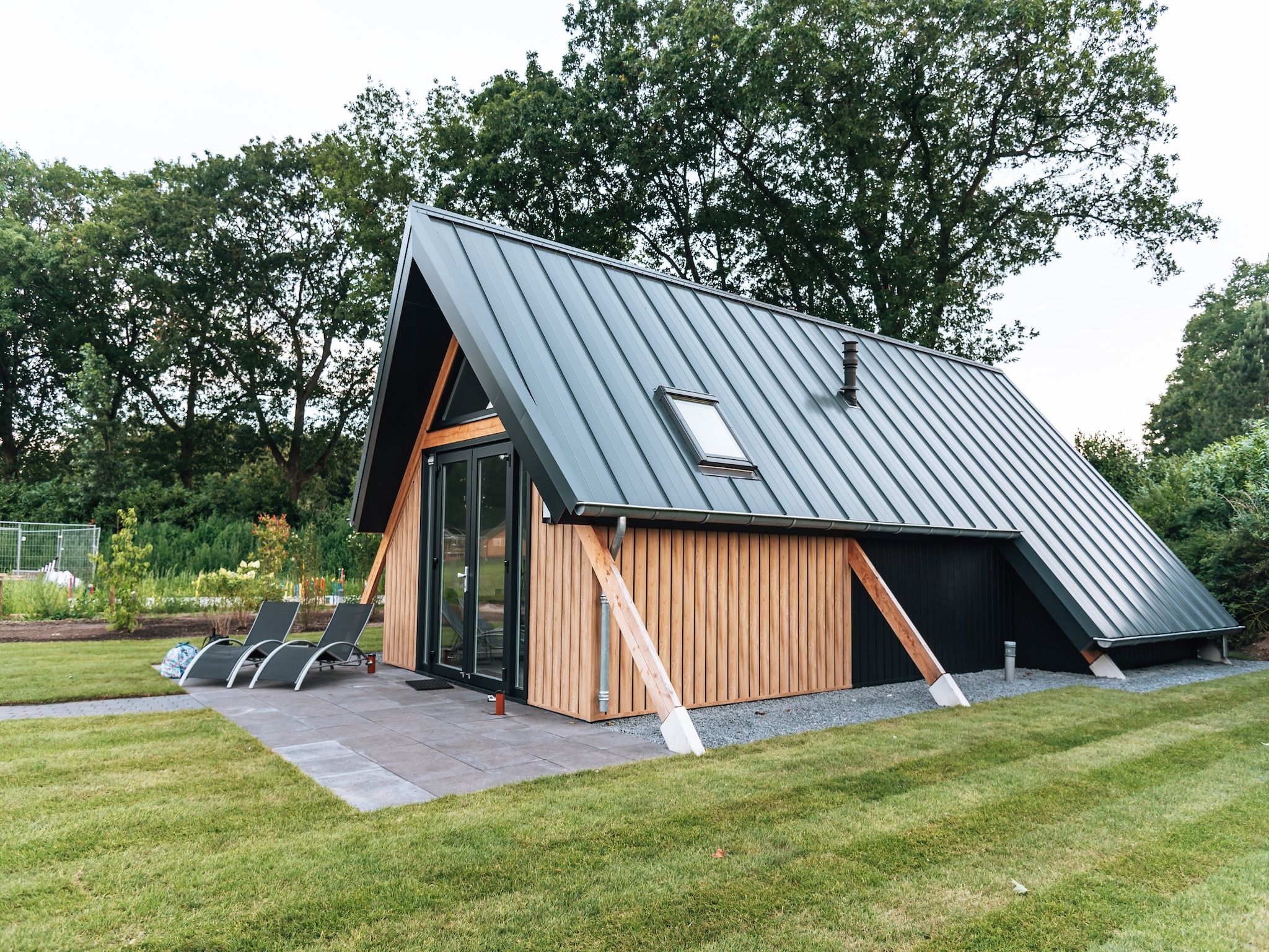 De buitenkant van Landgoed De IJsvogel 11 in Voorthuizen