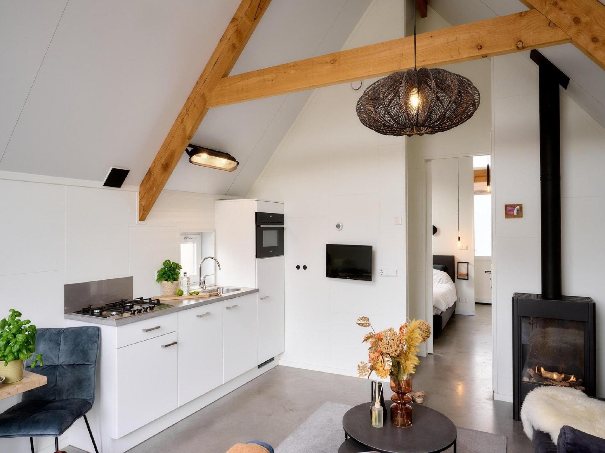 De keuken van Landgoed De IJsvogel 11 in Voorthuizen