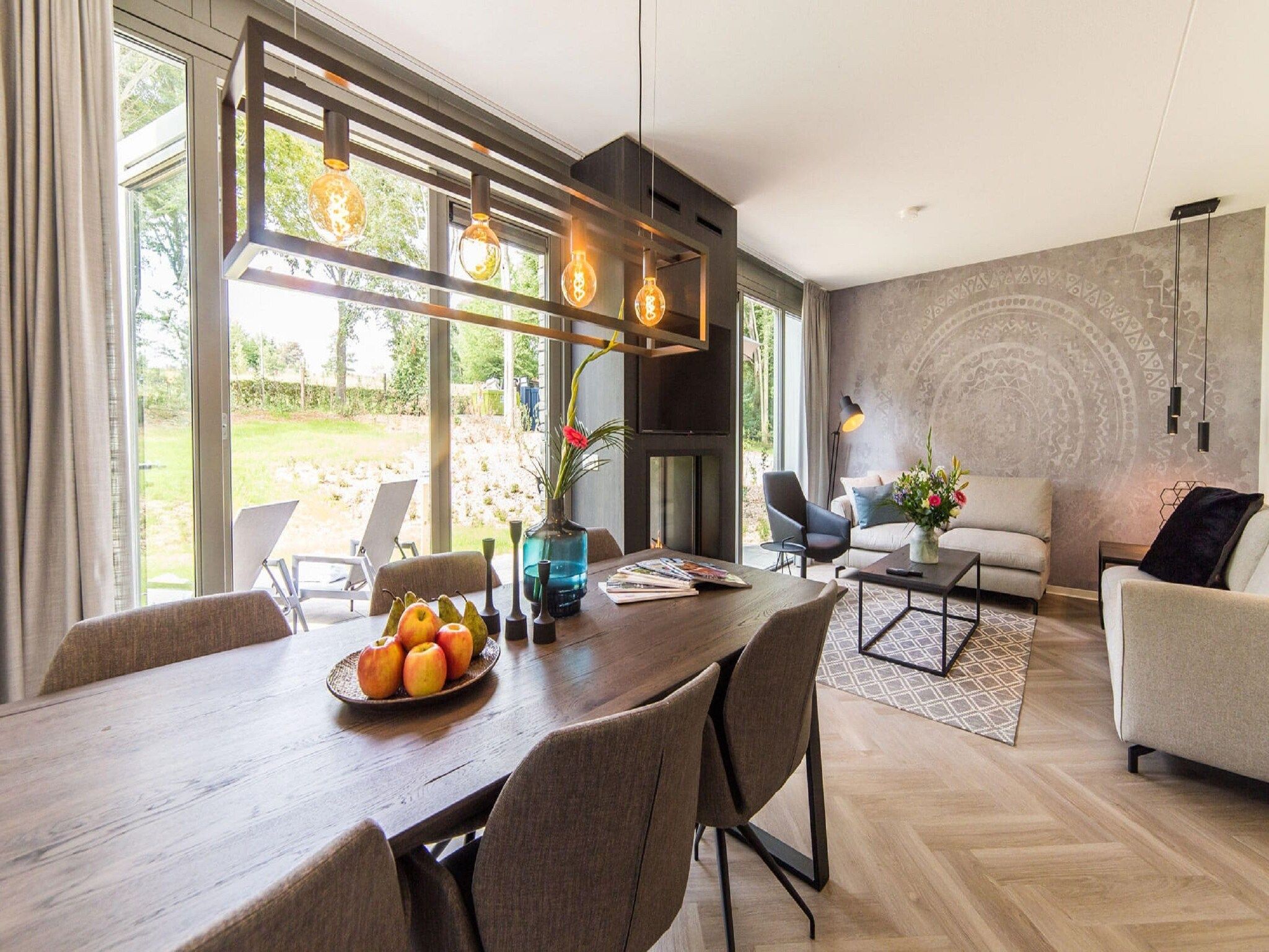 De eetkamer van Resort Maastricht 25 in Maastricht