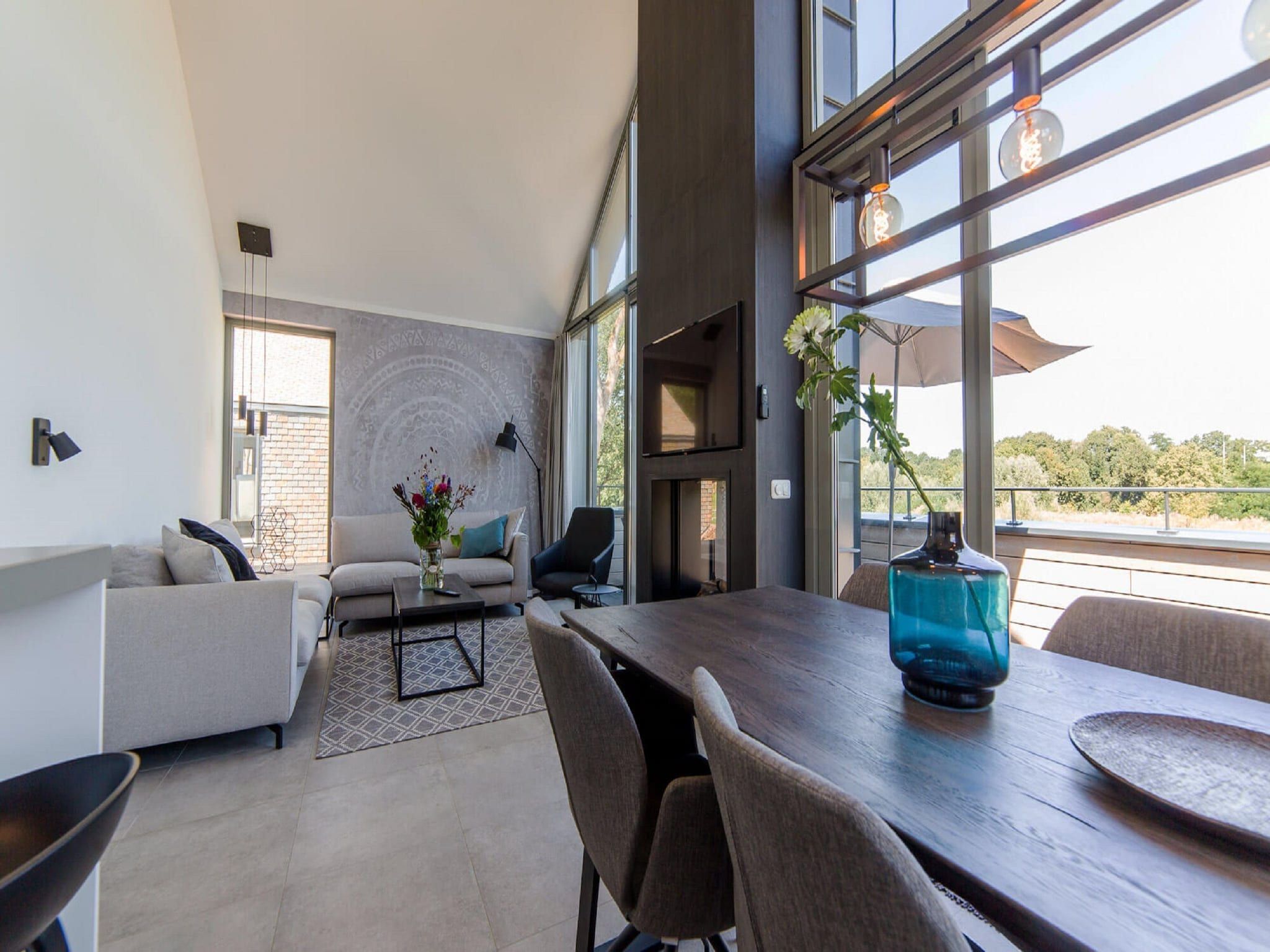 De eetkamer van Resort Maastricht 27 in Maastricht