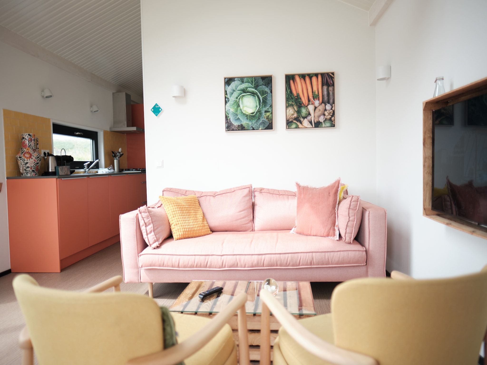 De woonkamer van Resort Callantsoog 2 in Callantsoog