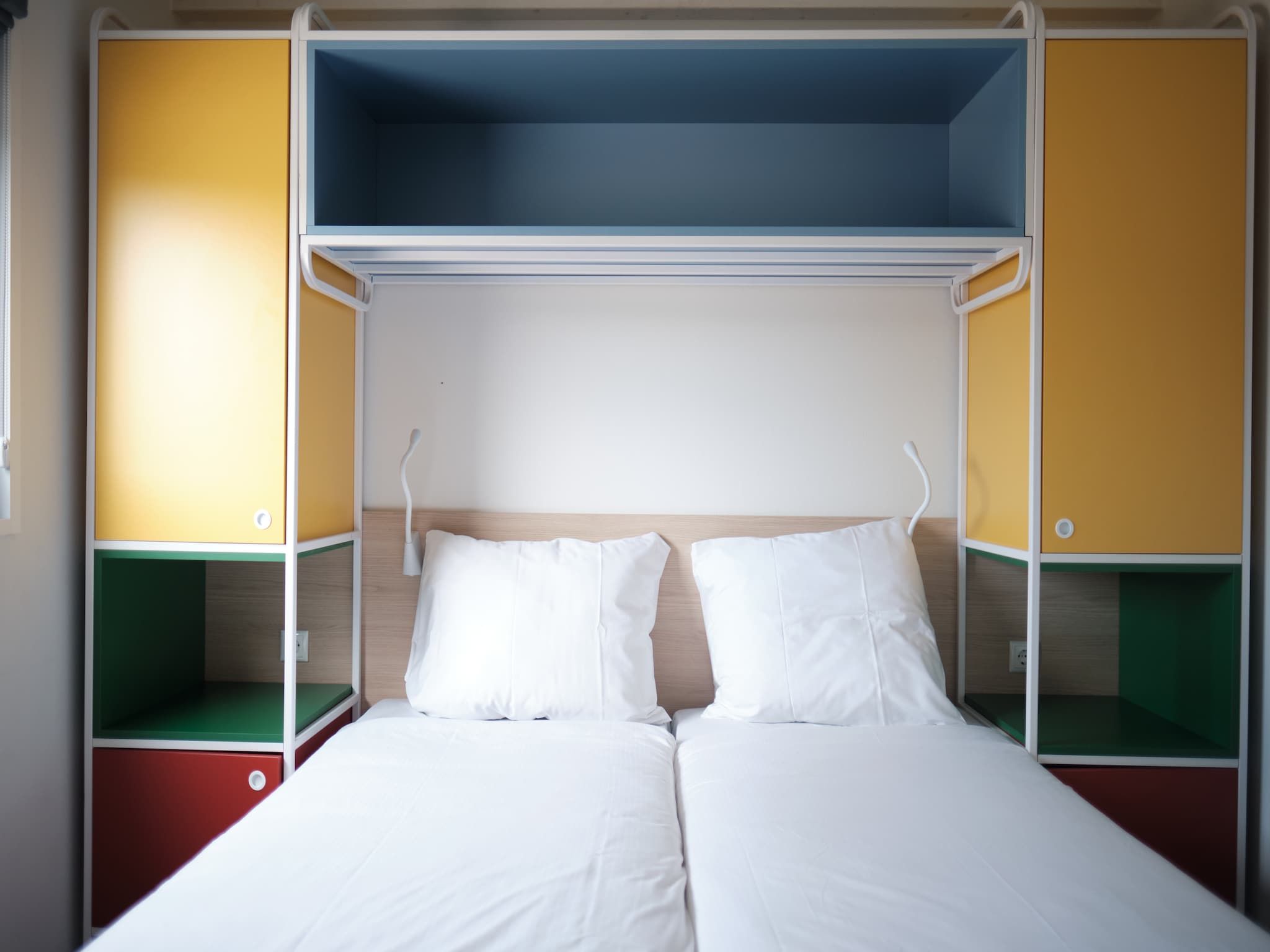 Een slaapkamer van Resort Callantsoog 2 in Callantsoog