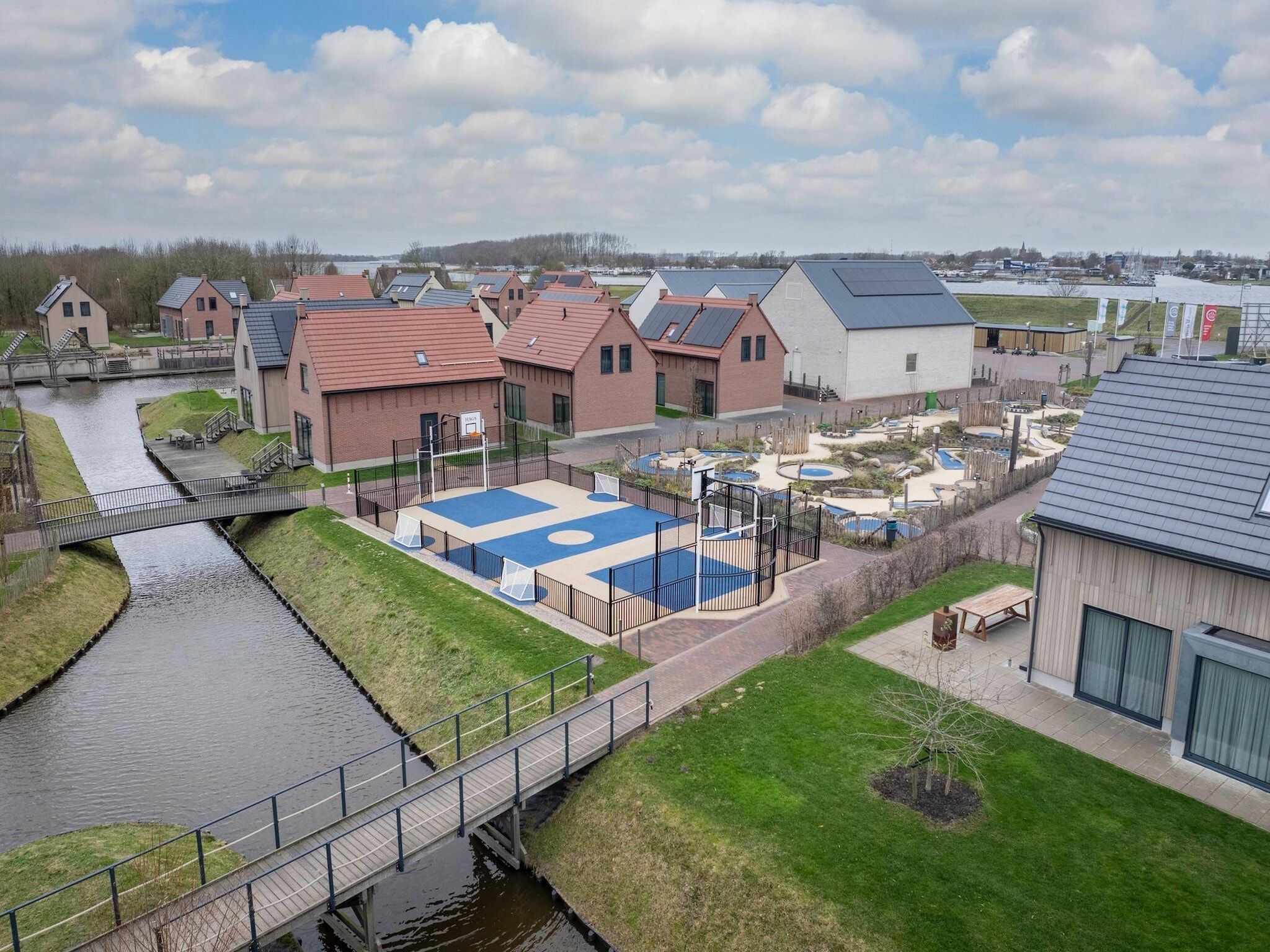 De omgeving van Park Veerse Kreek 3 in Wolphaartsdijk