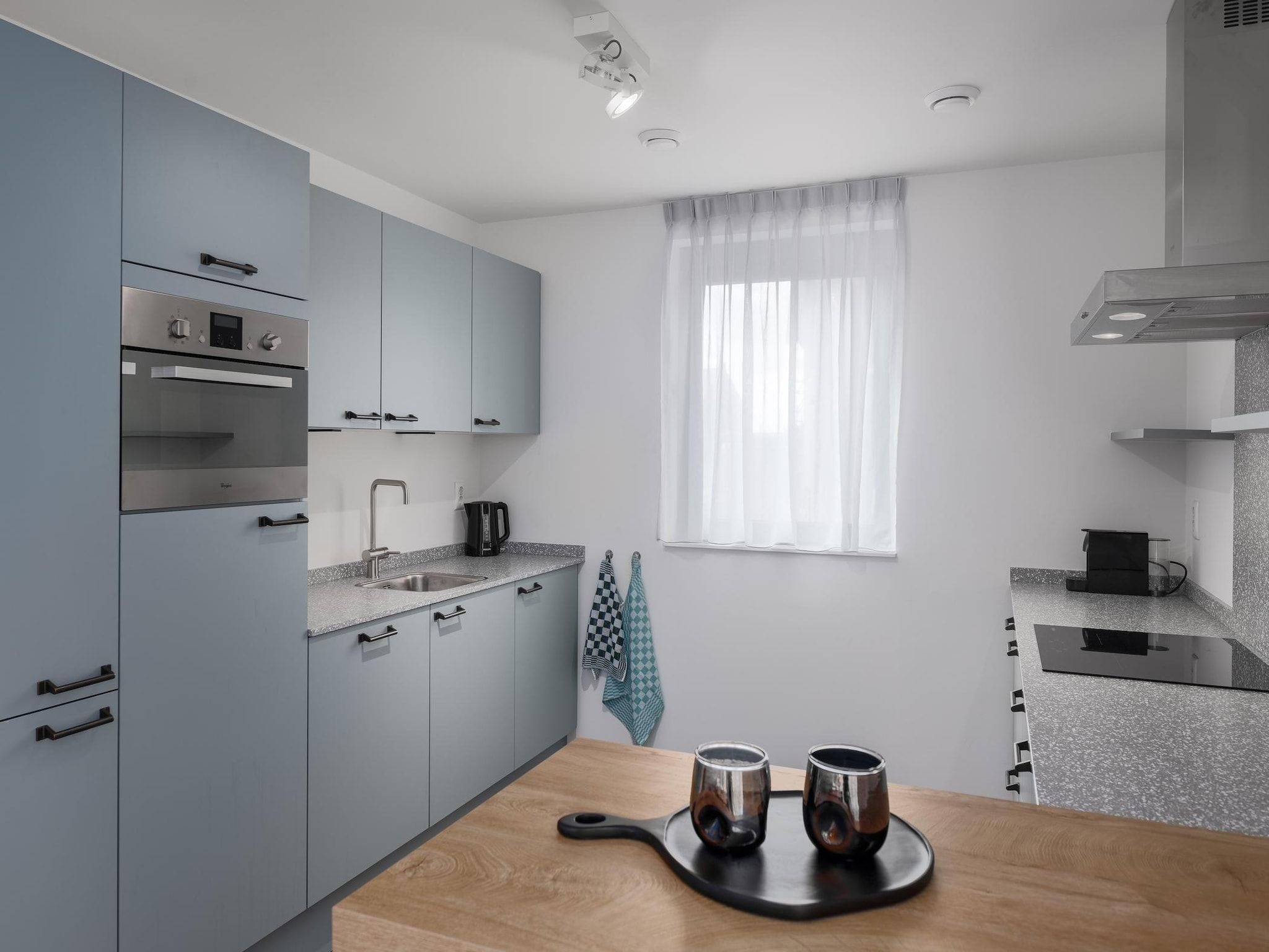 De keuken van Park Veerse Kreek 3 in Wolphaartsdijk